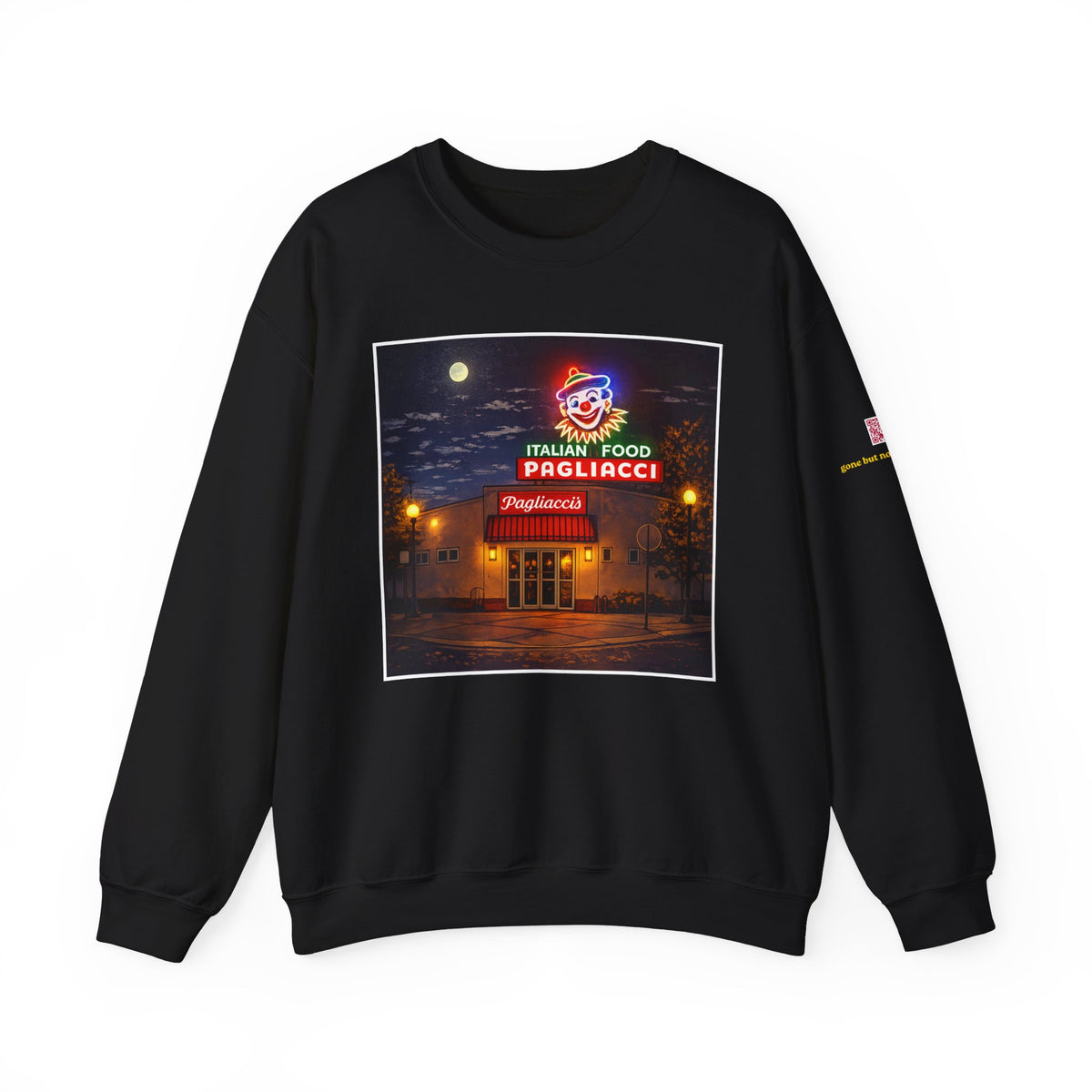 Pagliacci's night scene | Native303 Sweatshirt