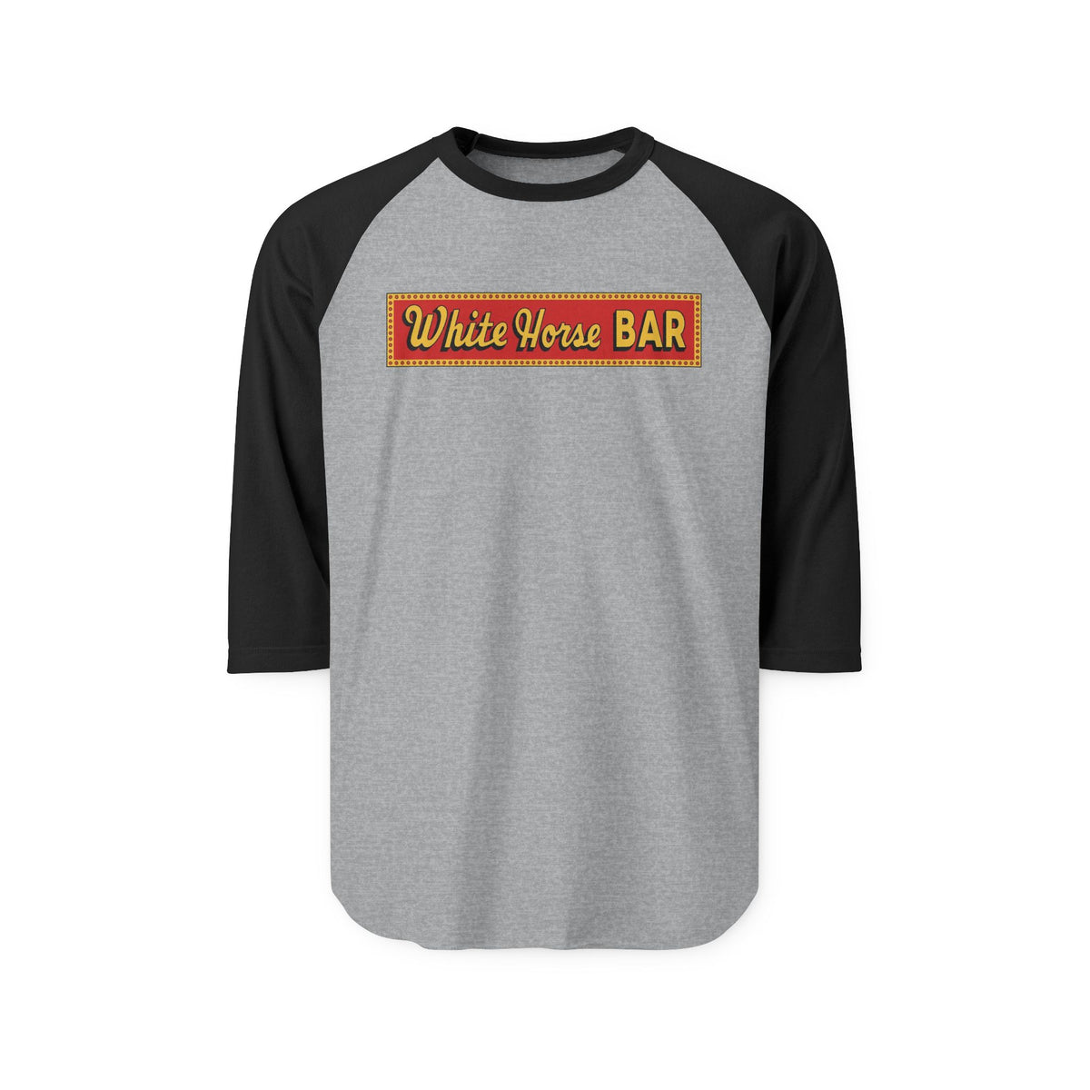 WHITE HORSE BAR | Vintage Denver Retro Baseball Tee