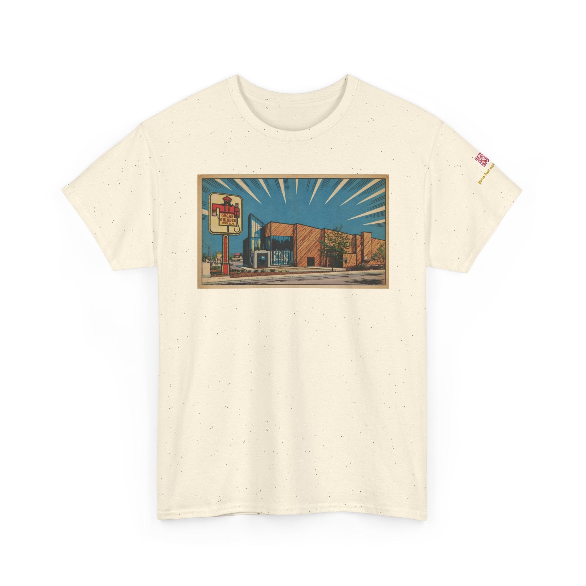 Organ Grinder comic style - vintage Denver gear