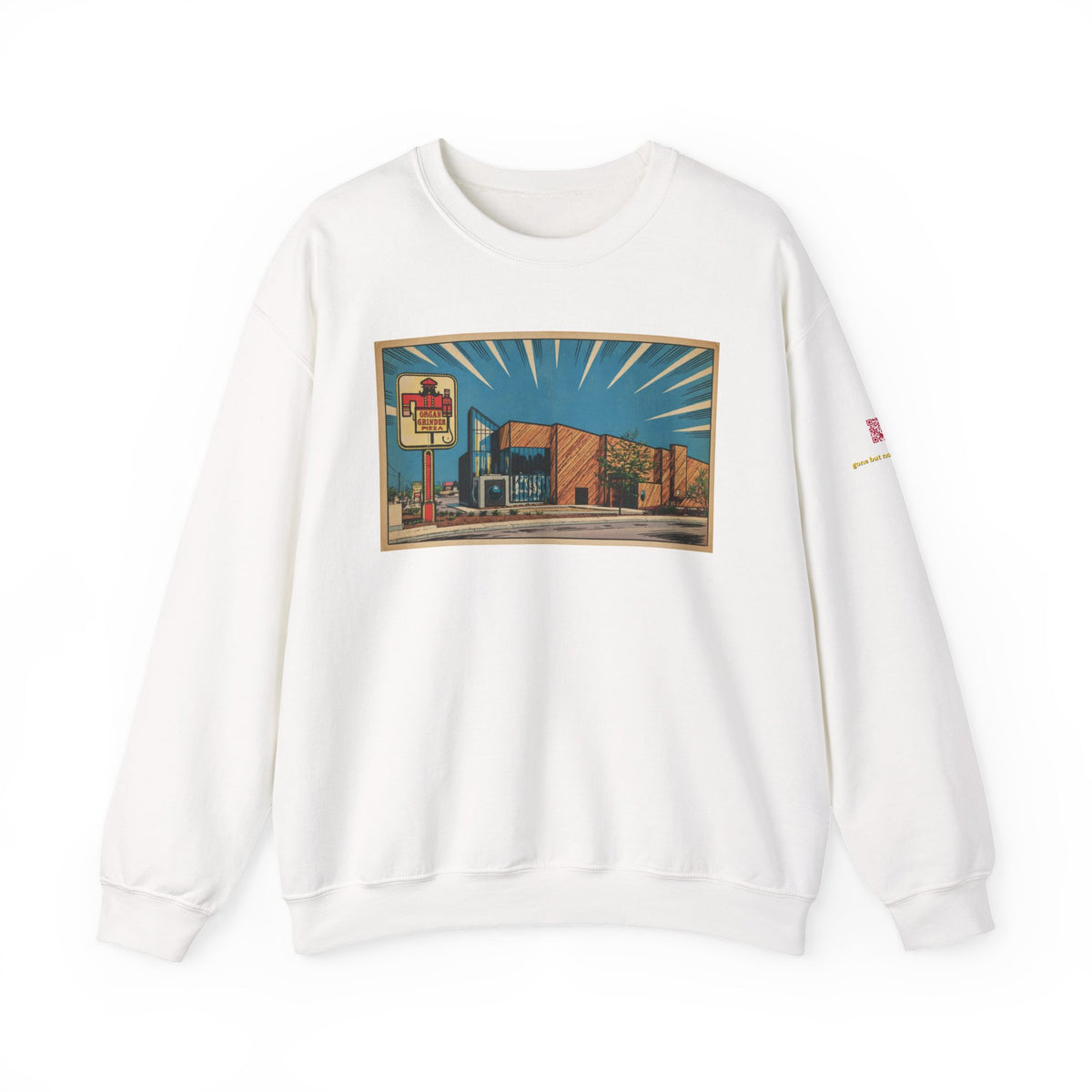Organ Grinder - comics style | Native303 Sweatshirt