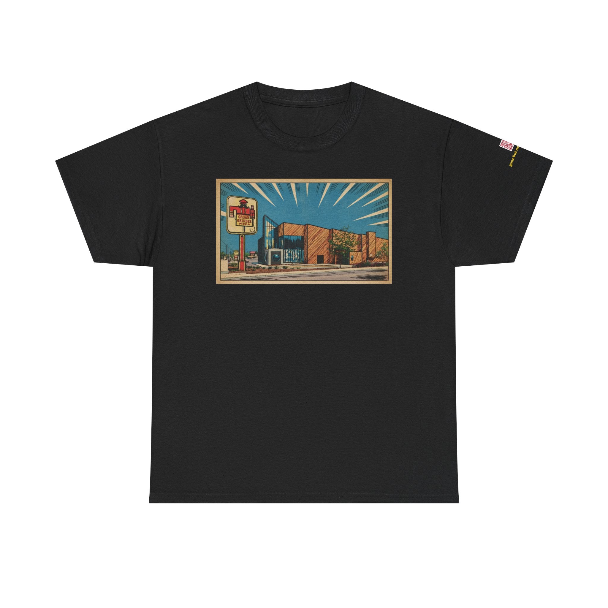Organ Grinder comic style - vintage Denver gear
