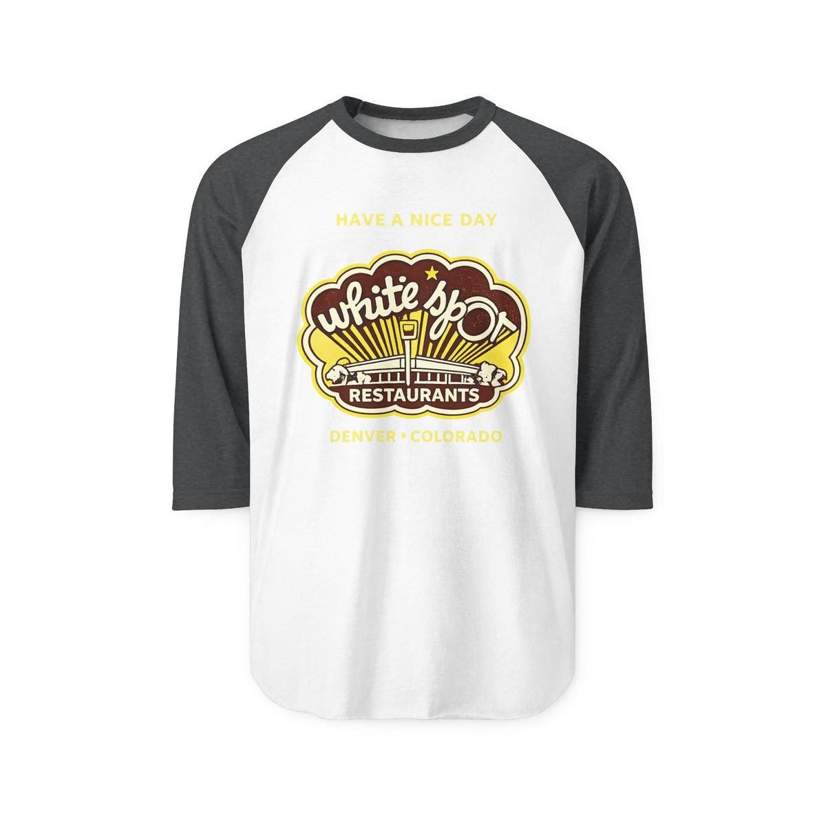 WHITE SPOT | Retro Baseball Tee