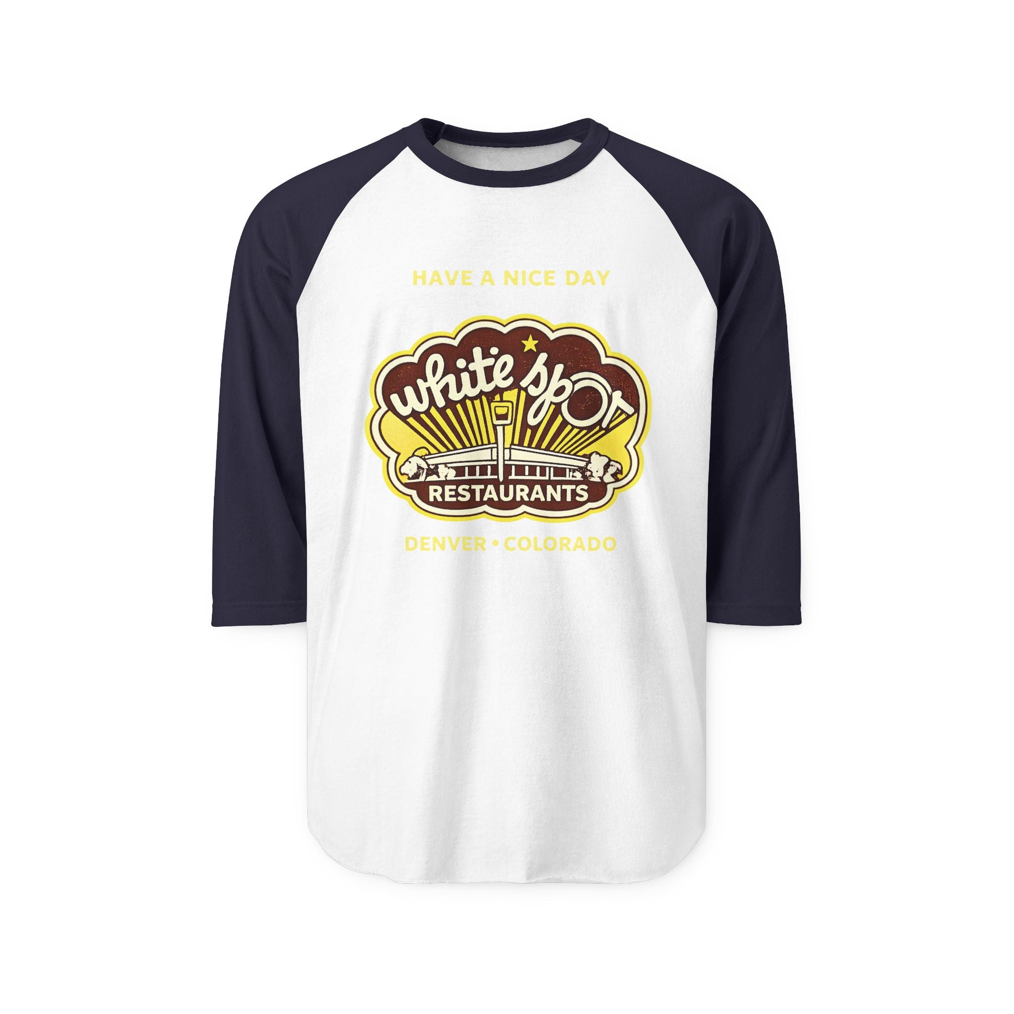 WHITE SPOT | Retro Baseball Tee