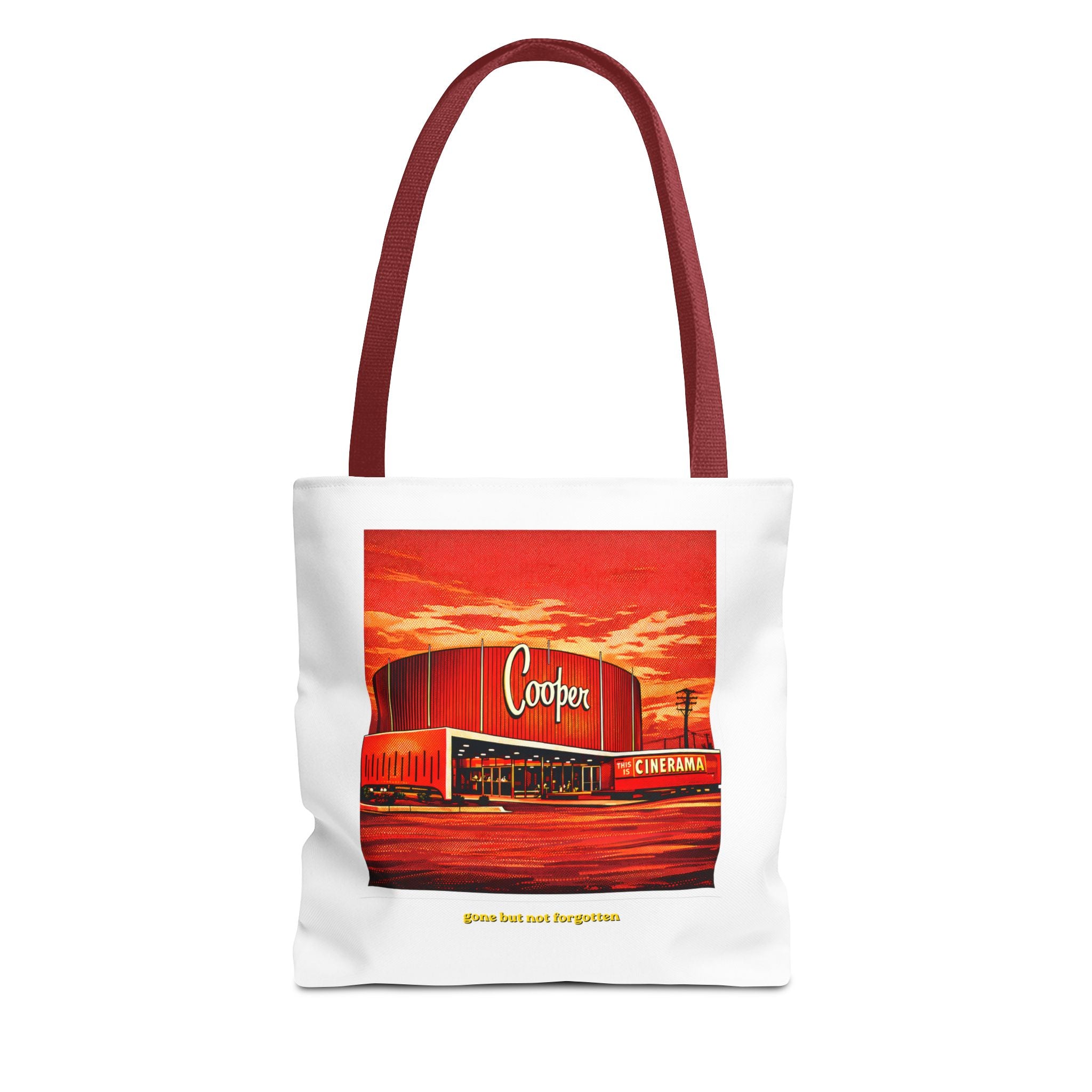 Cooper Theater (comic pop style) Tote