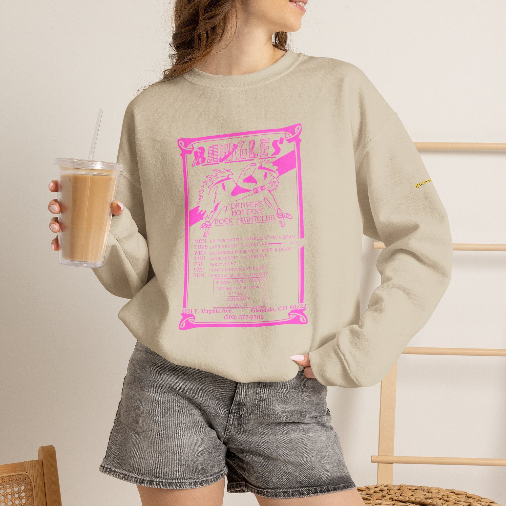 Bangle’s (pink)  | Native303 Sweatshirt