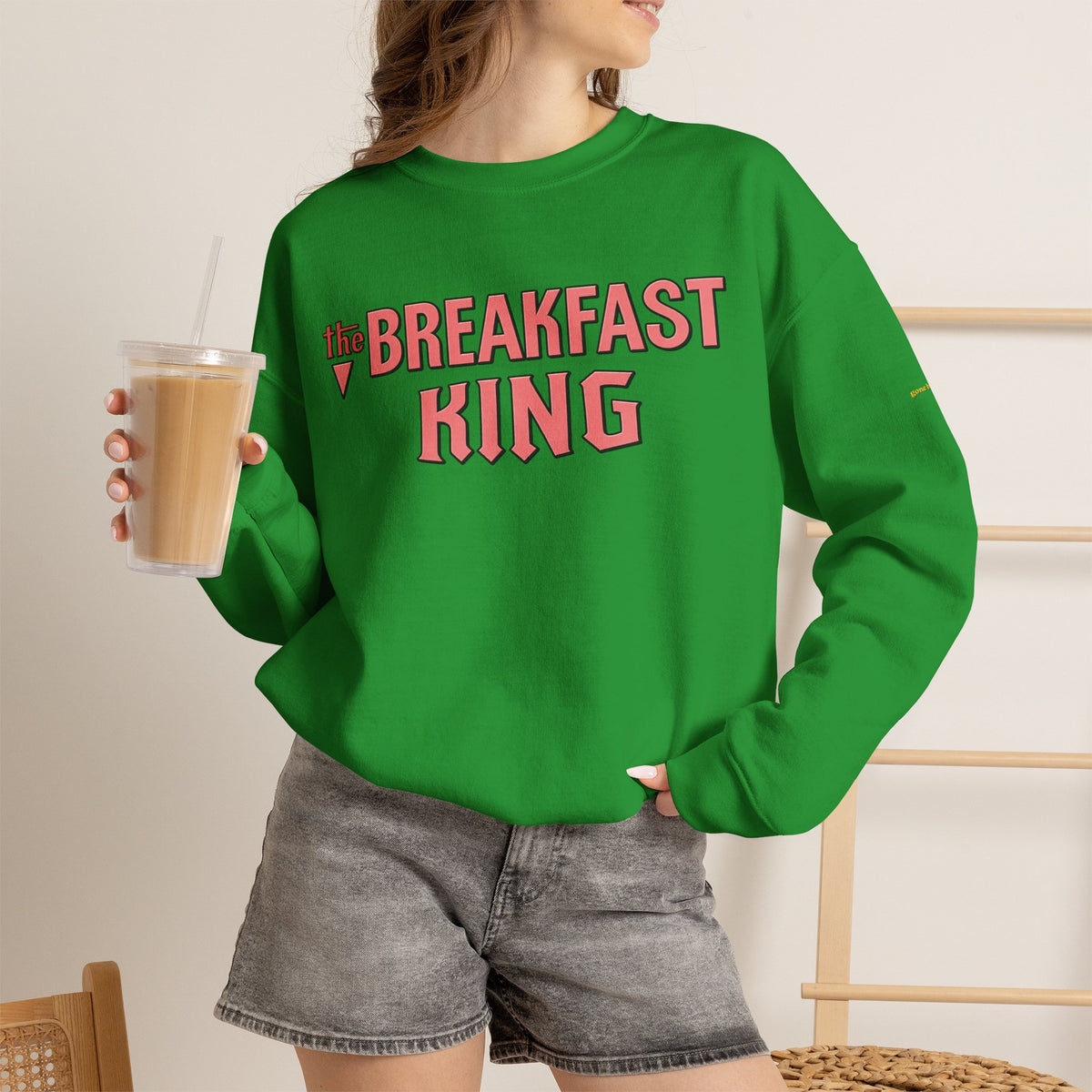 Breakfast King logo | Native303 Sweatshirt