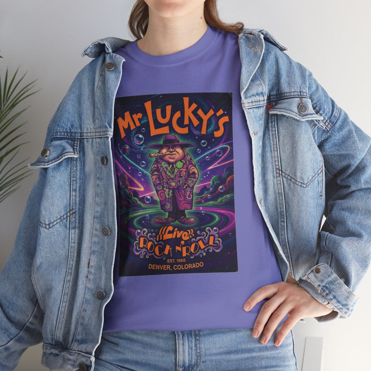 Mr Luckys black light acid trip - vintage Metro Denver gear
