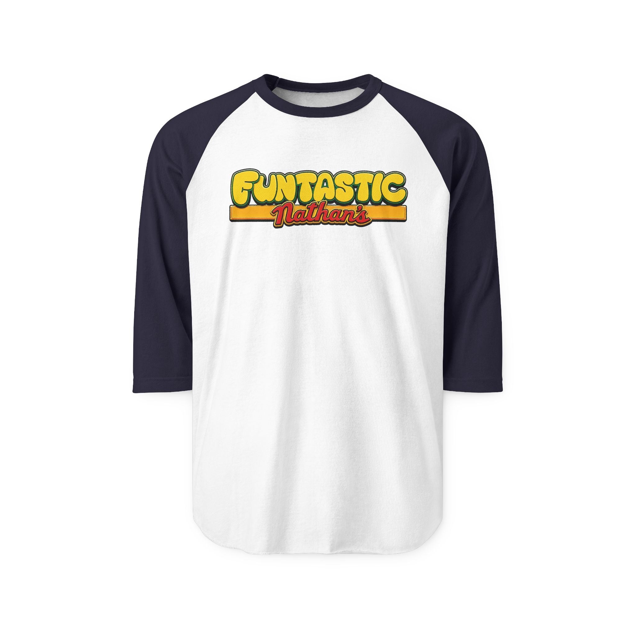 FUNTASTIC NATHAN’S | Retro Baseball Tee