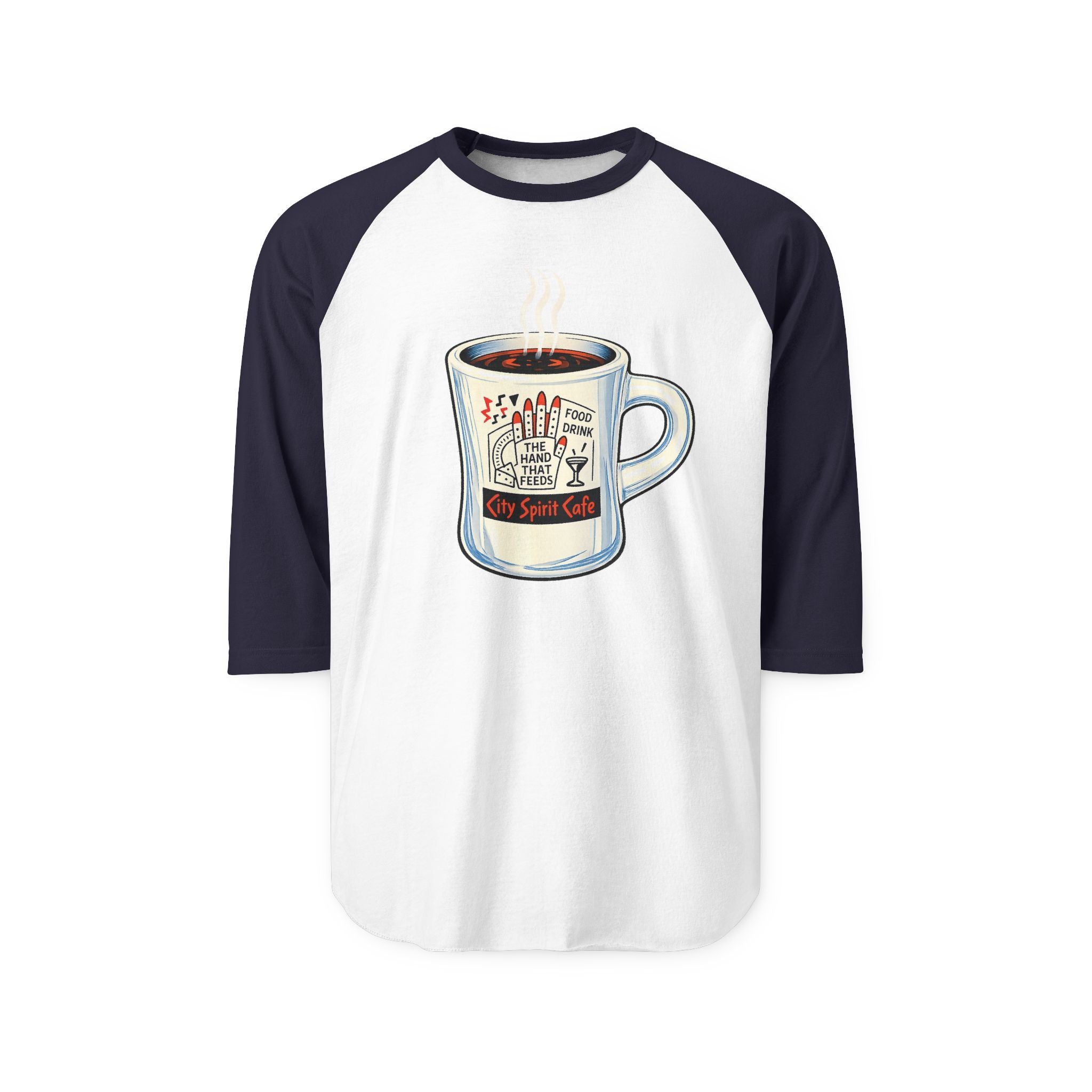 CITY SPIRIT CAFE | Retro Baseball Tee