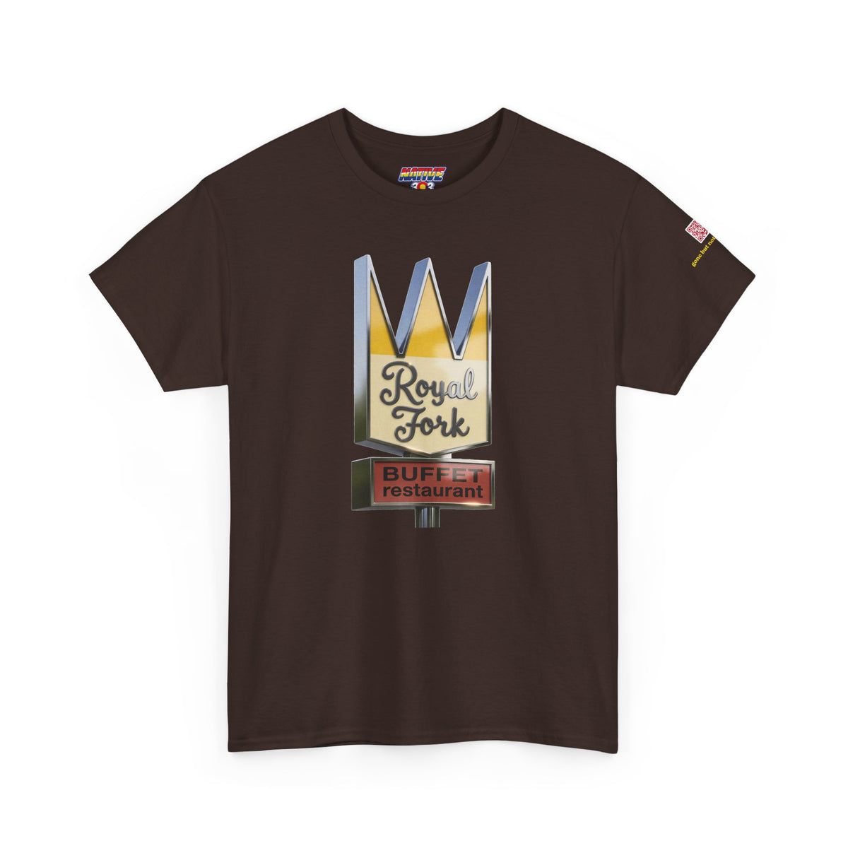 Royal Fork restaurant pop-art design - vintage Denver gear