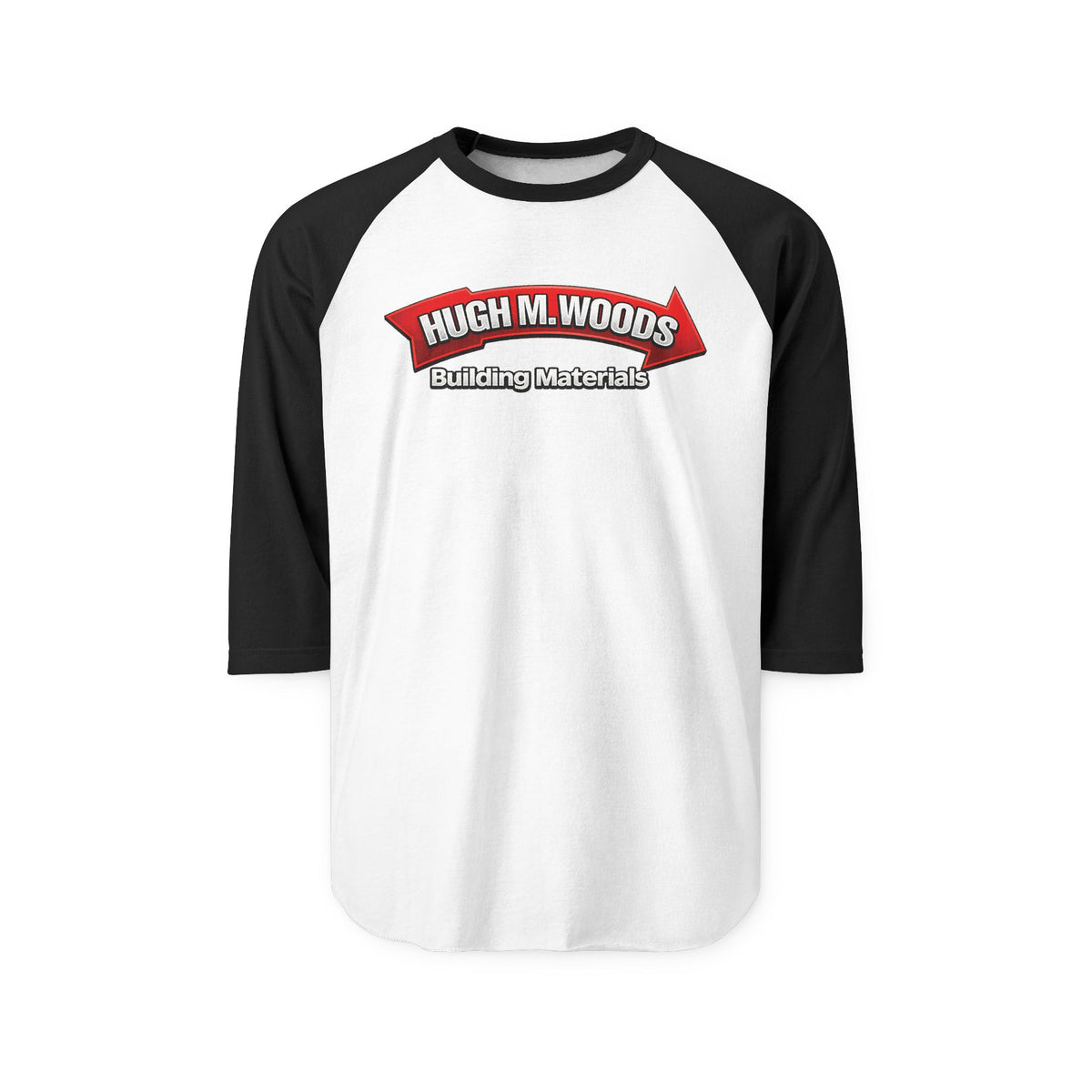 HUGH M WOODS | Retro Baseball Tee
