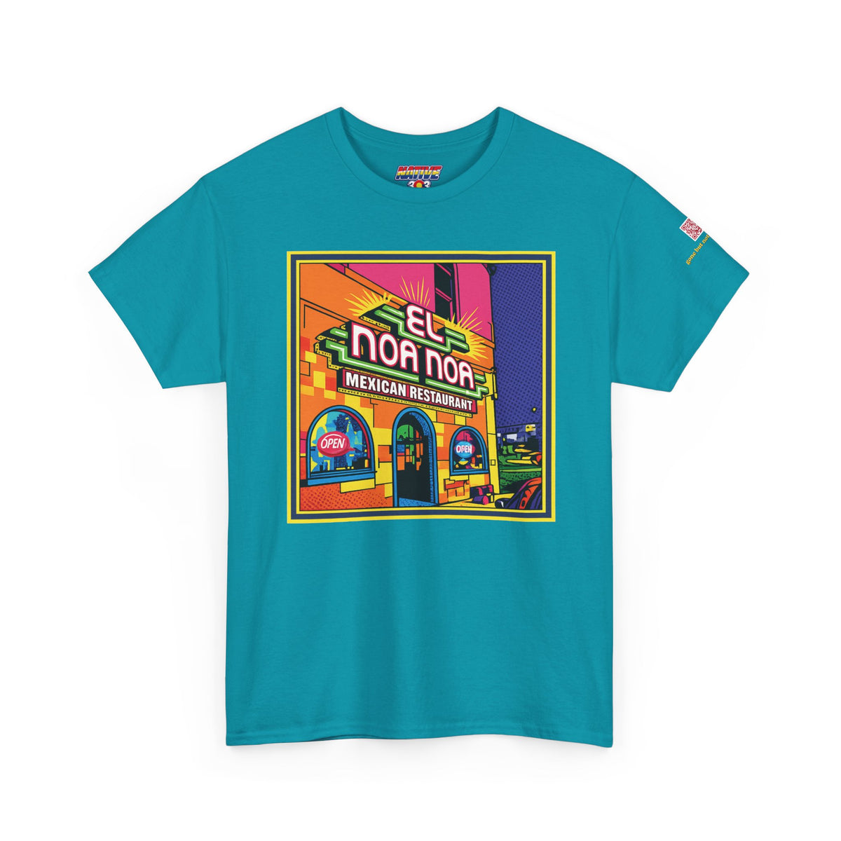 El Noa Noa -neon- Mexican restaurant - vintage Denver gear
