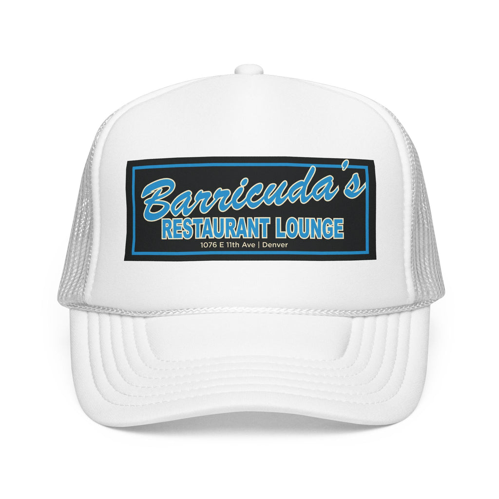 Barricuda's Trucker Hat — Vintage Sailboat Foam Cap