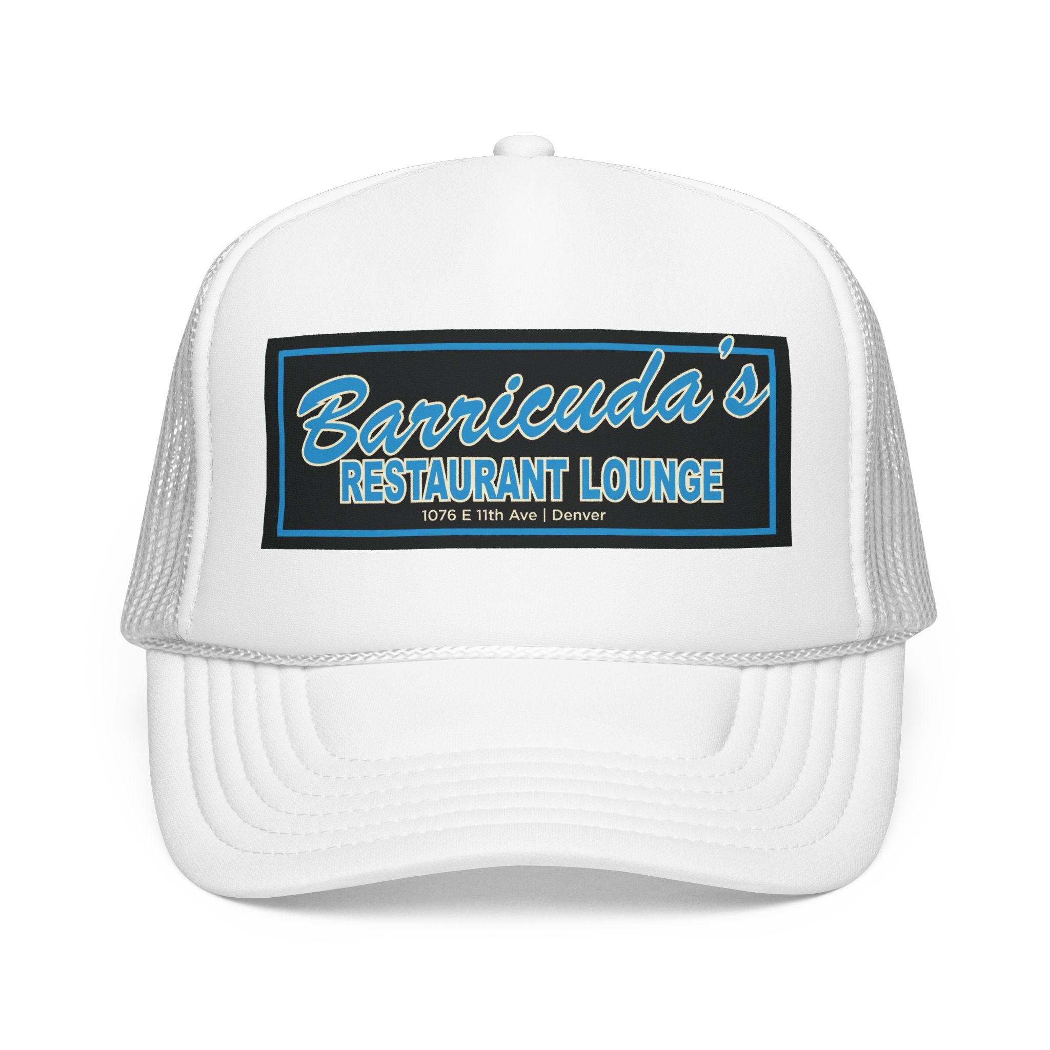 Barricuda's Trucker Hat — Vintage Sailboat Foam Cap
