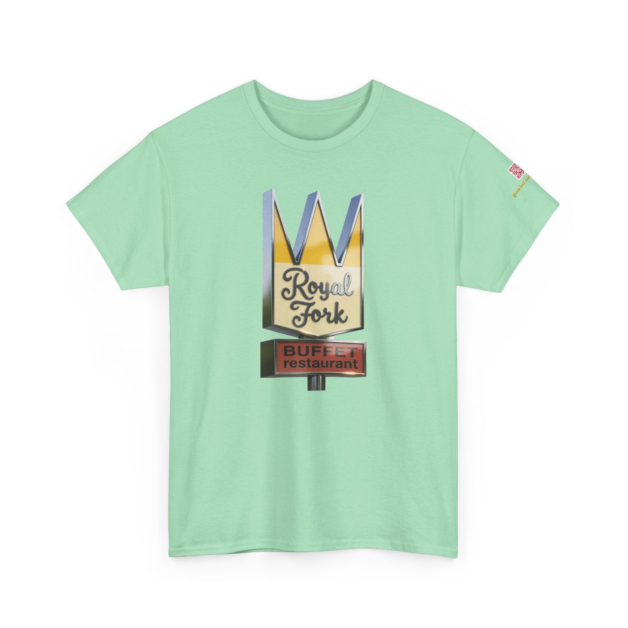Royal Fork restaurant pop-art design - vintage Denver gear