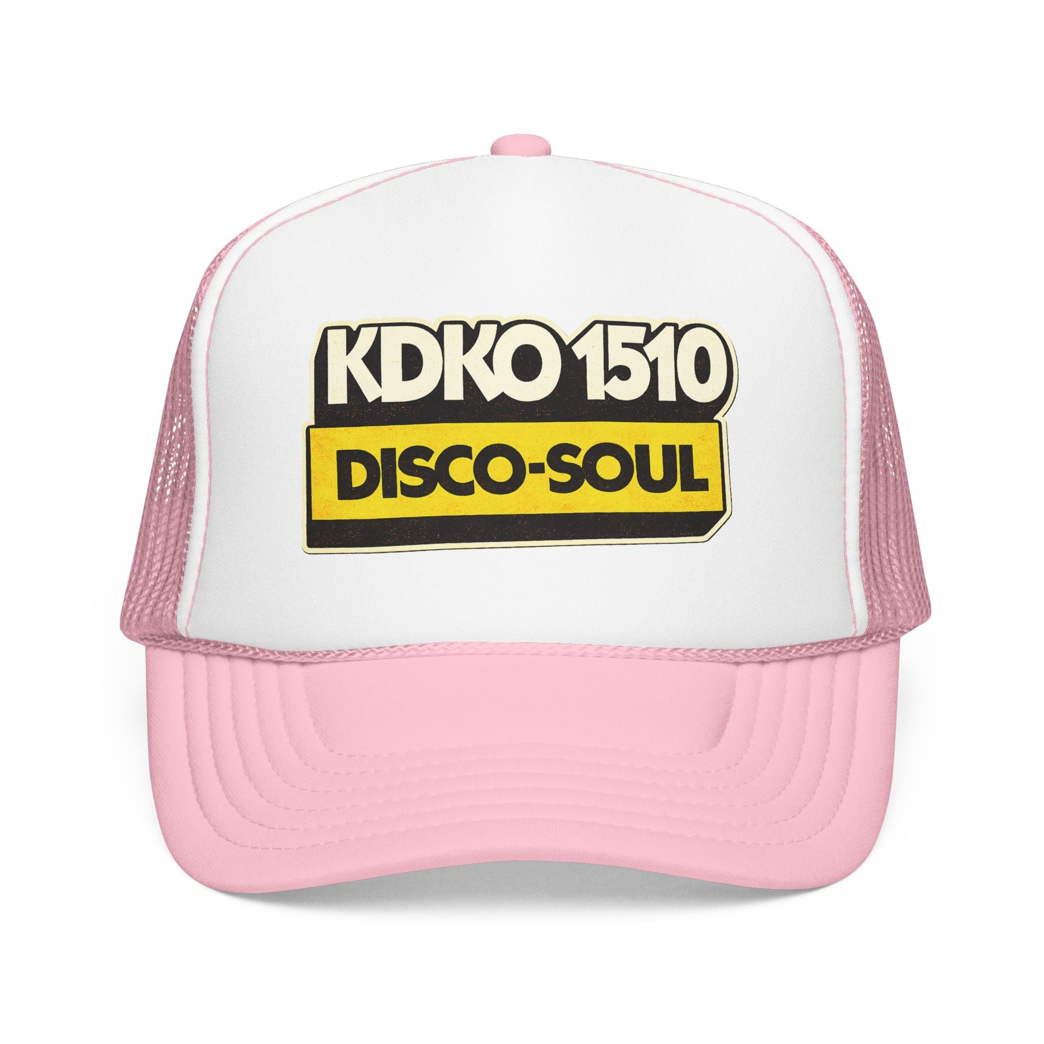 1510 AM KDKO Trucker Hat — Vintage Sailboat Foam Cap