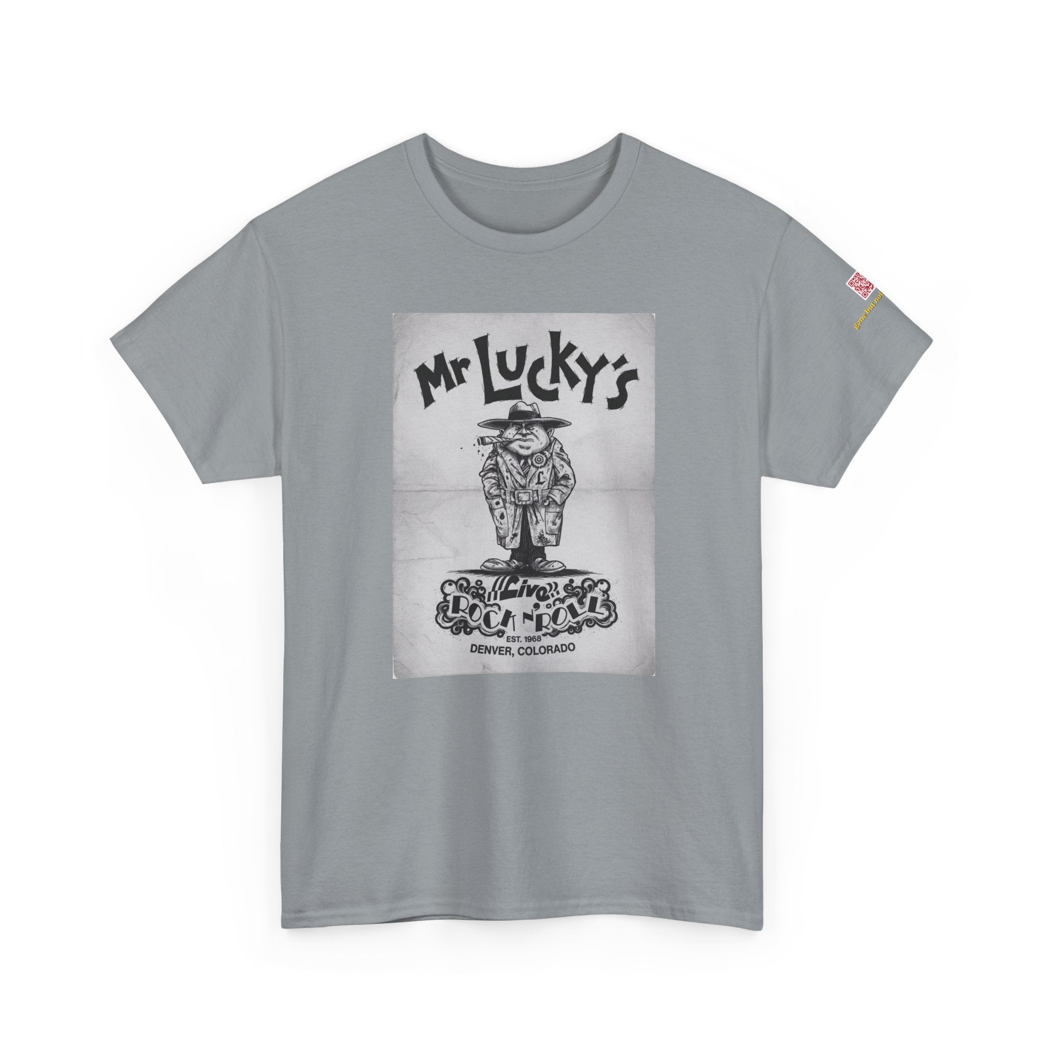 Mr Luckys B/W flyer - vintage Metro Denver gear