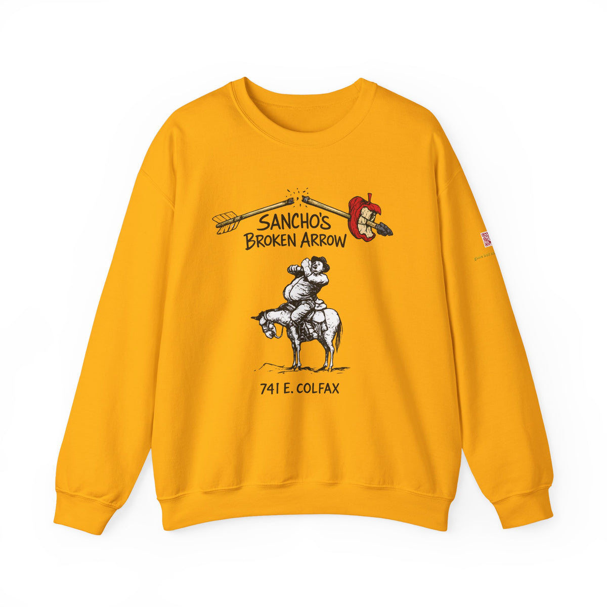 Sancho's Broken Arrow logo | Native303 Sweatshirt