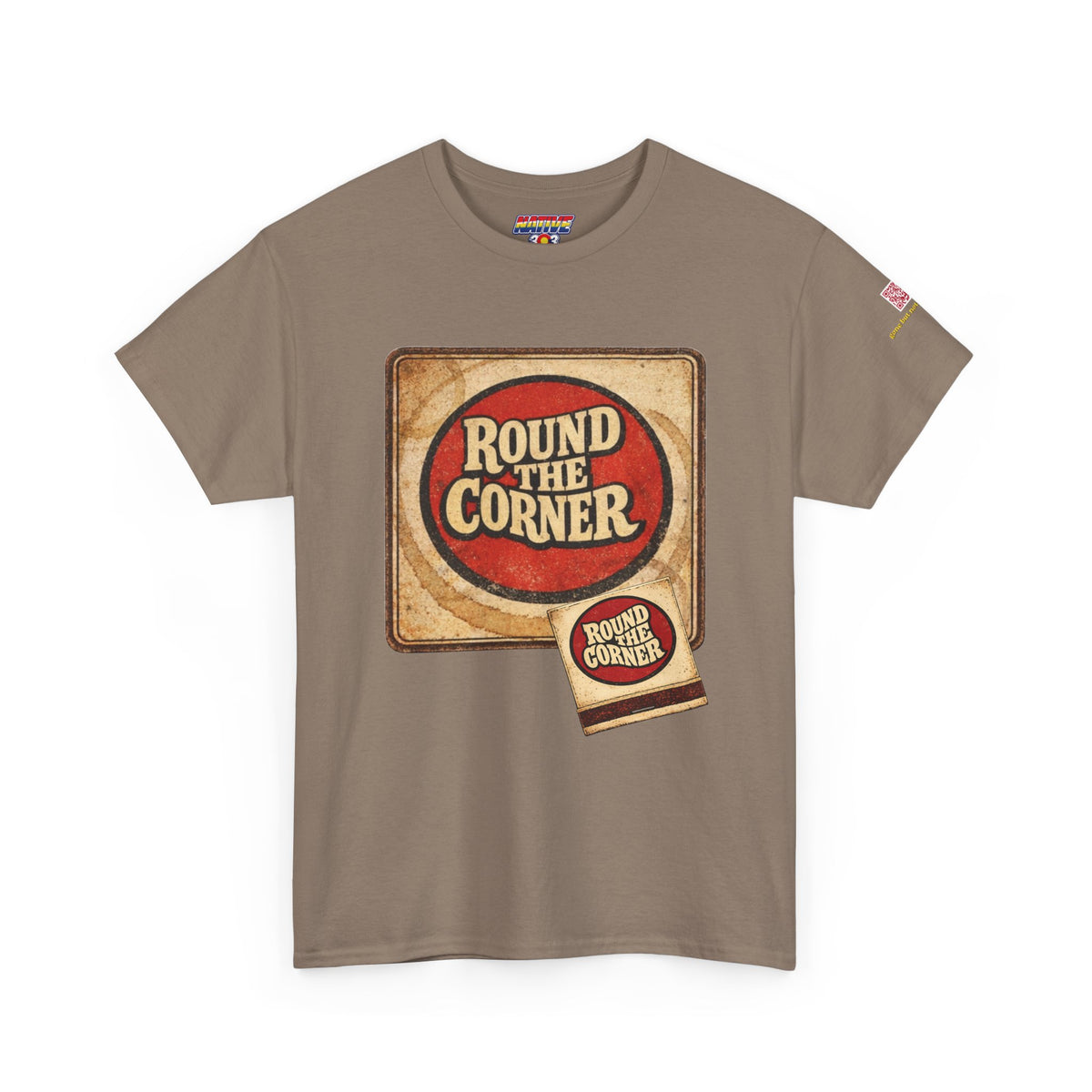 Round the Corner matchbook - vintage Denver gear