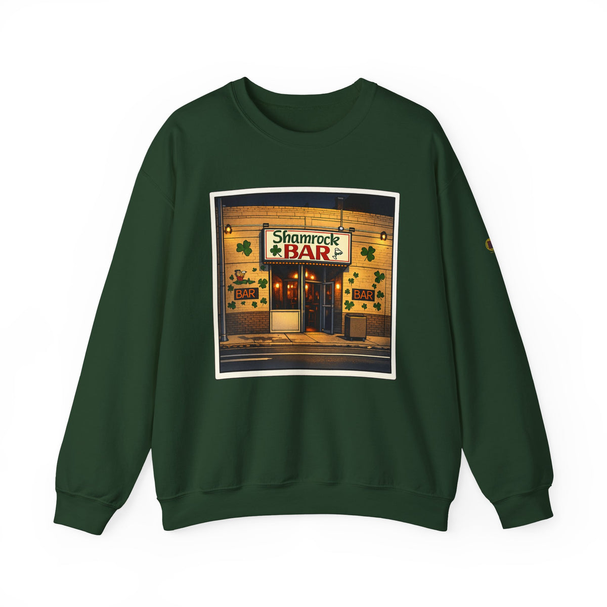 Shamrock Bar nightscene | Native303 Sweatshirt