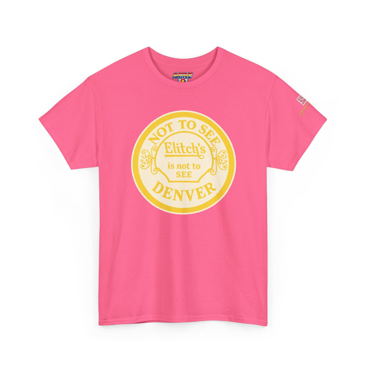 Elitch Gardens YELLOW - vintage Denver gear