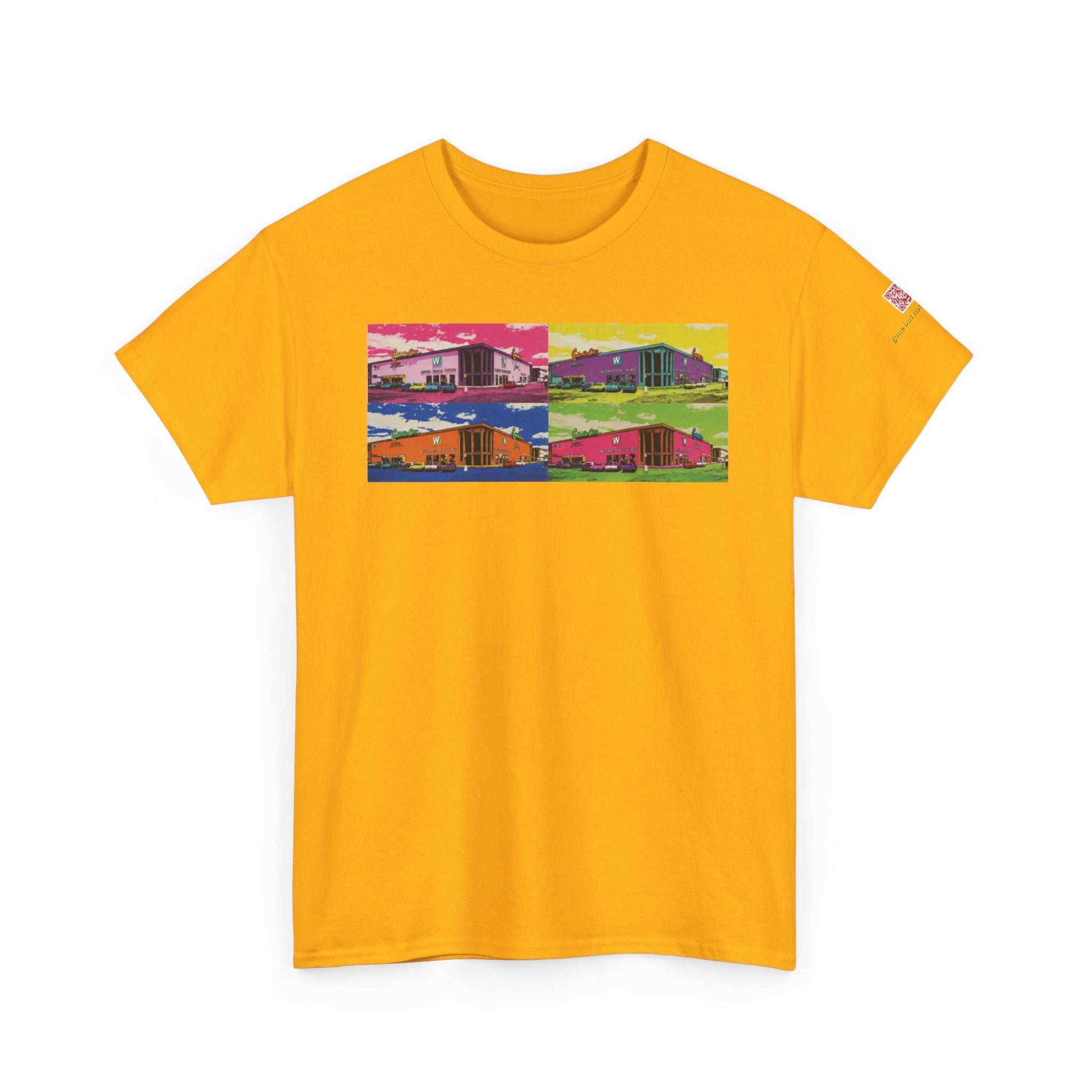 Cinderella City pop-art collage - vintage Denver gear