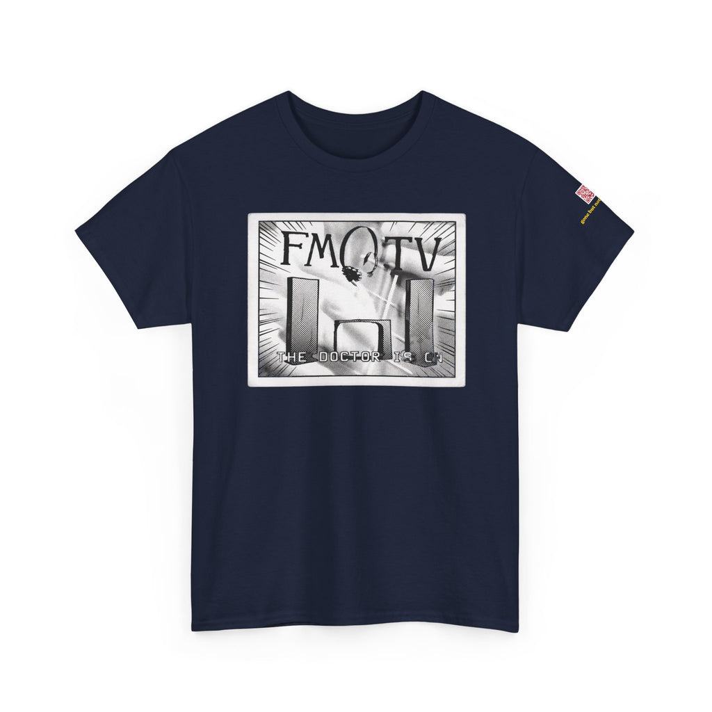 FM/TV (B/W comic style) - vintage Denver gear