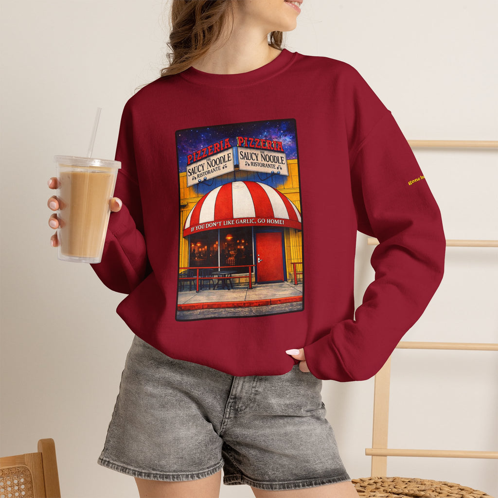 Saucy Noodle Garlic | Native303 Sweatshirt