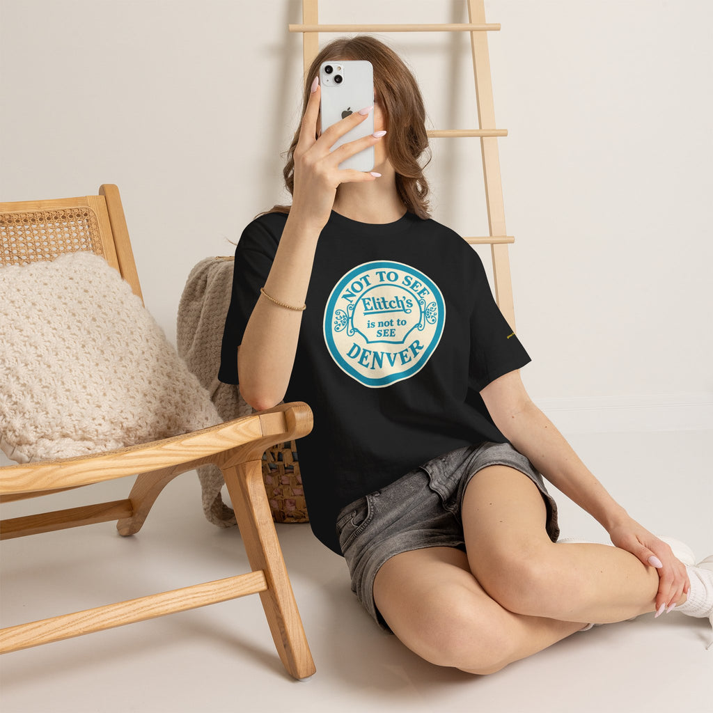 Elitch Gardens TURQUOISE- vintage Denver gear