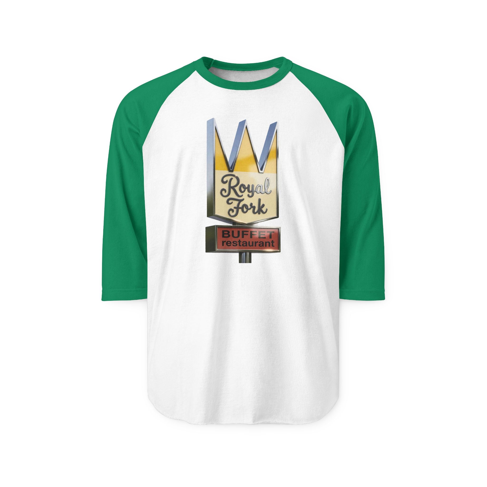 ROYAL FORK Restaurant| Retro Baseball Tee