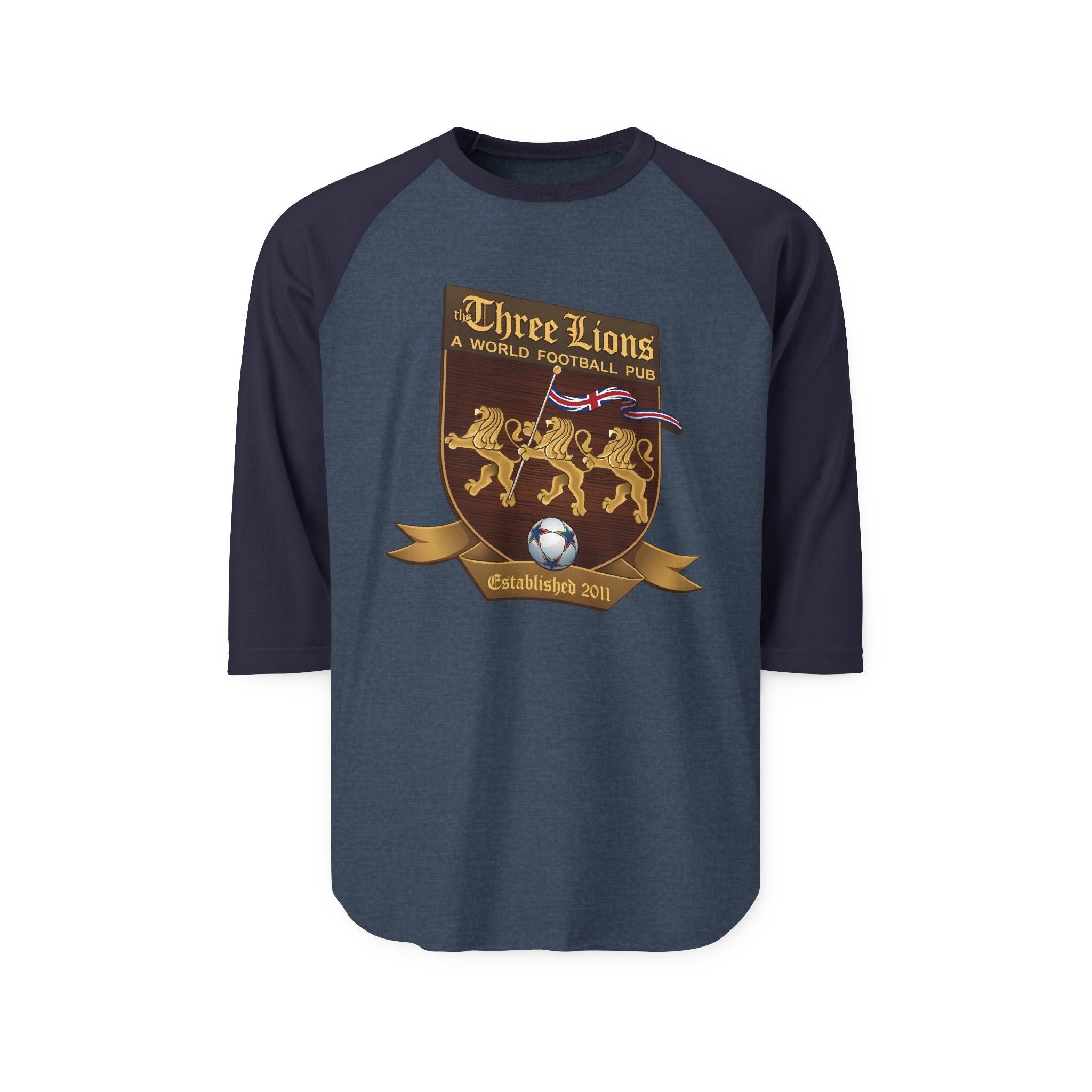 THREE LIONS PUB - Baseball Shirt