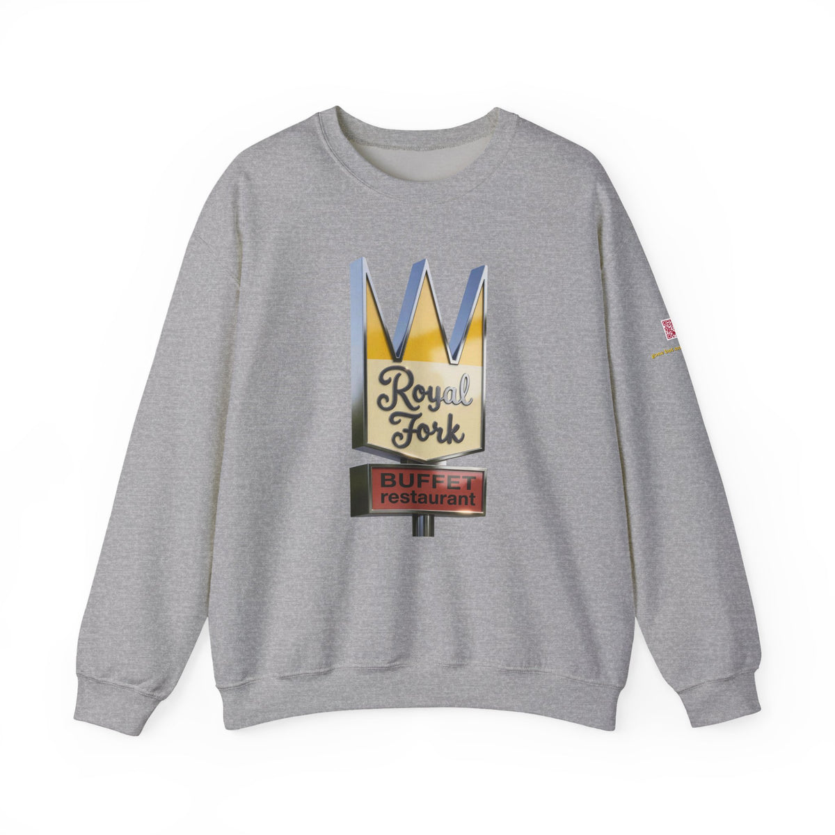 Royal Fork restaurant hi resolution digital style  | Native303 Sweatshirt