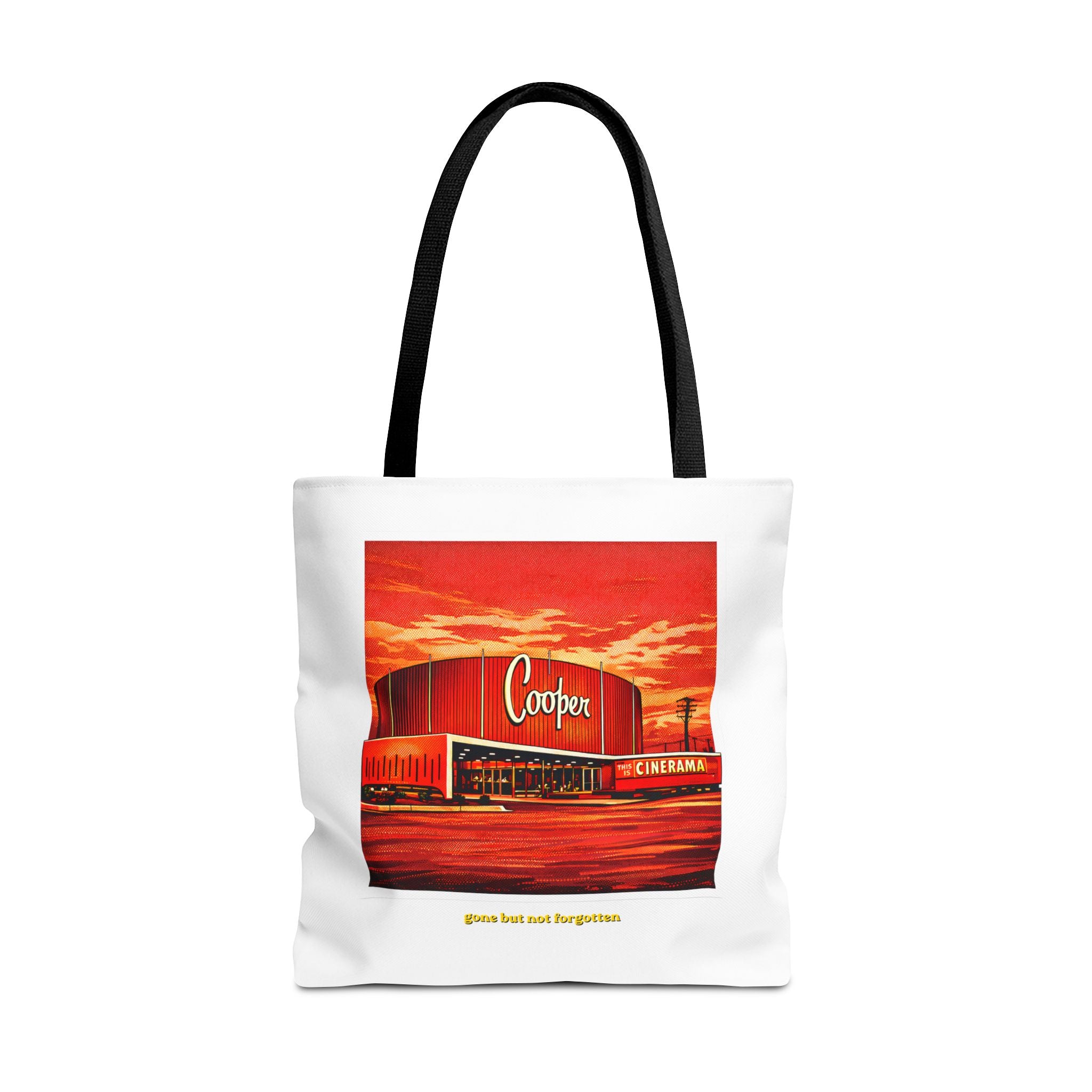 Cooper Theater (comic pop style) Tote