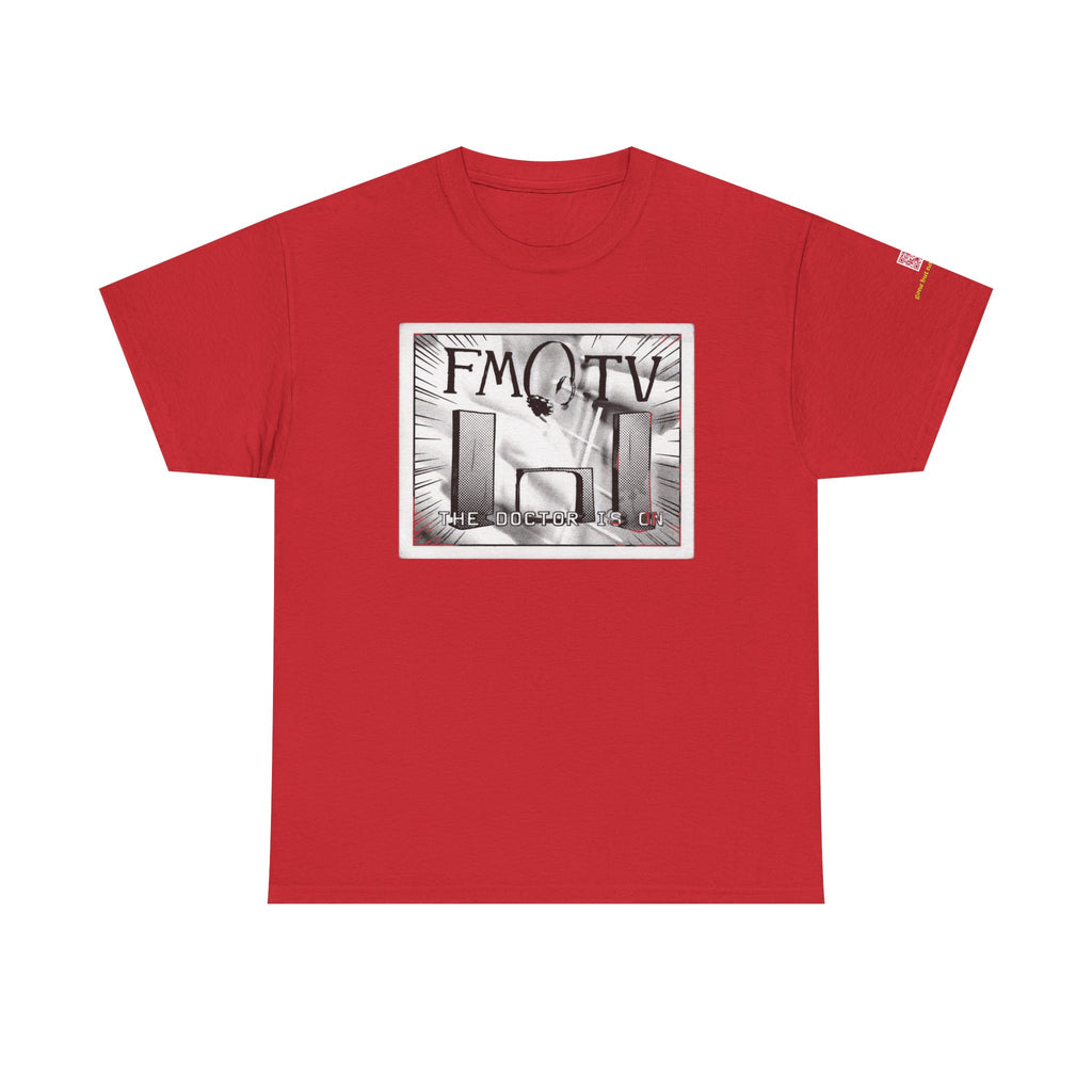 FM/TV (B/W comic style) - vintage Denver gear