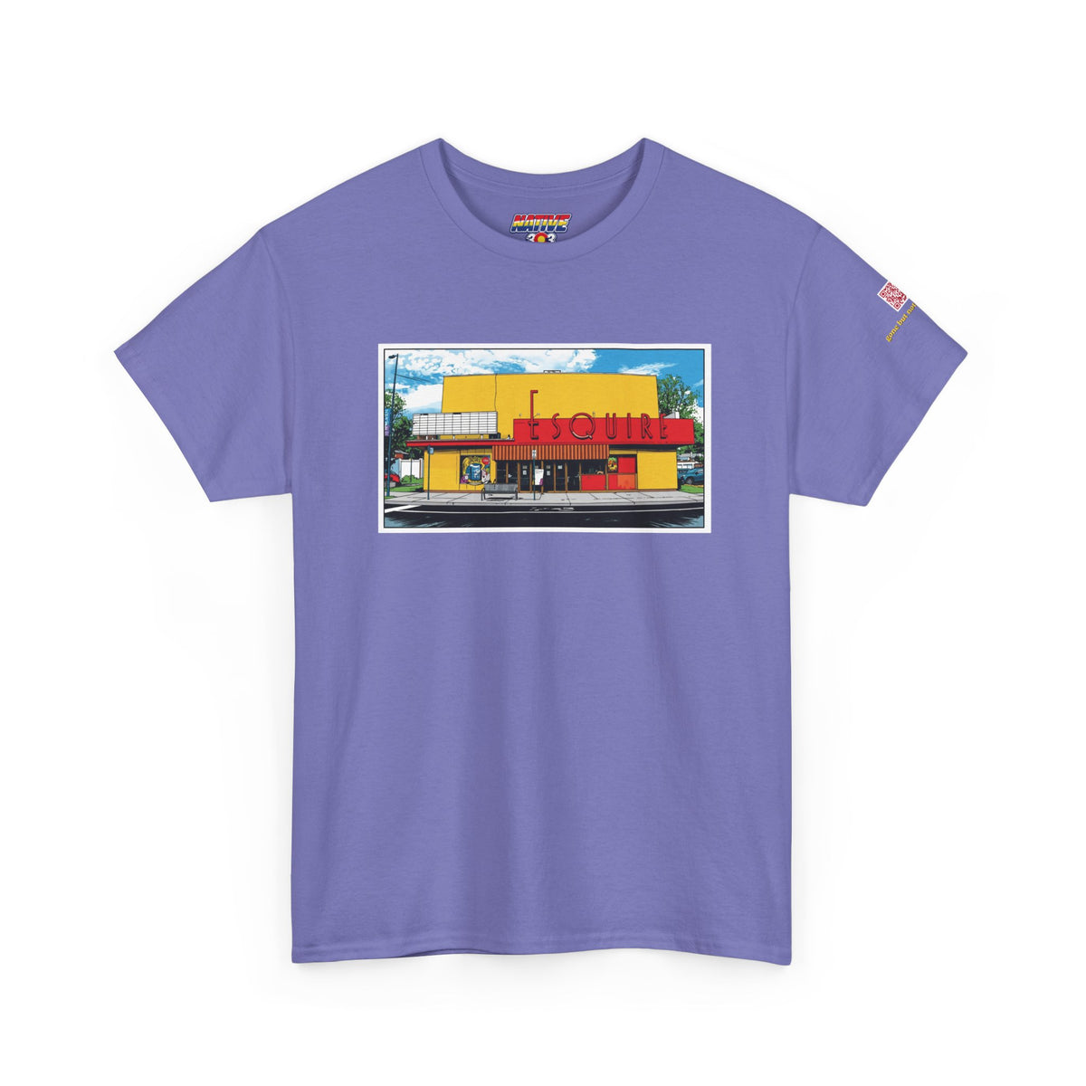 Esquire Theater pop art - vintage Denver gear