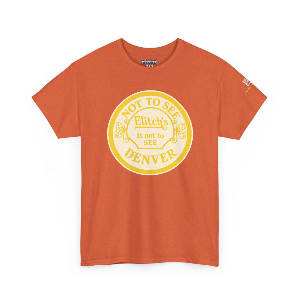 Elitch Gardens YELLOW - vintage Denver gear