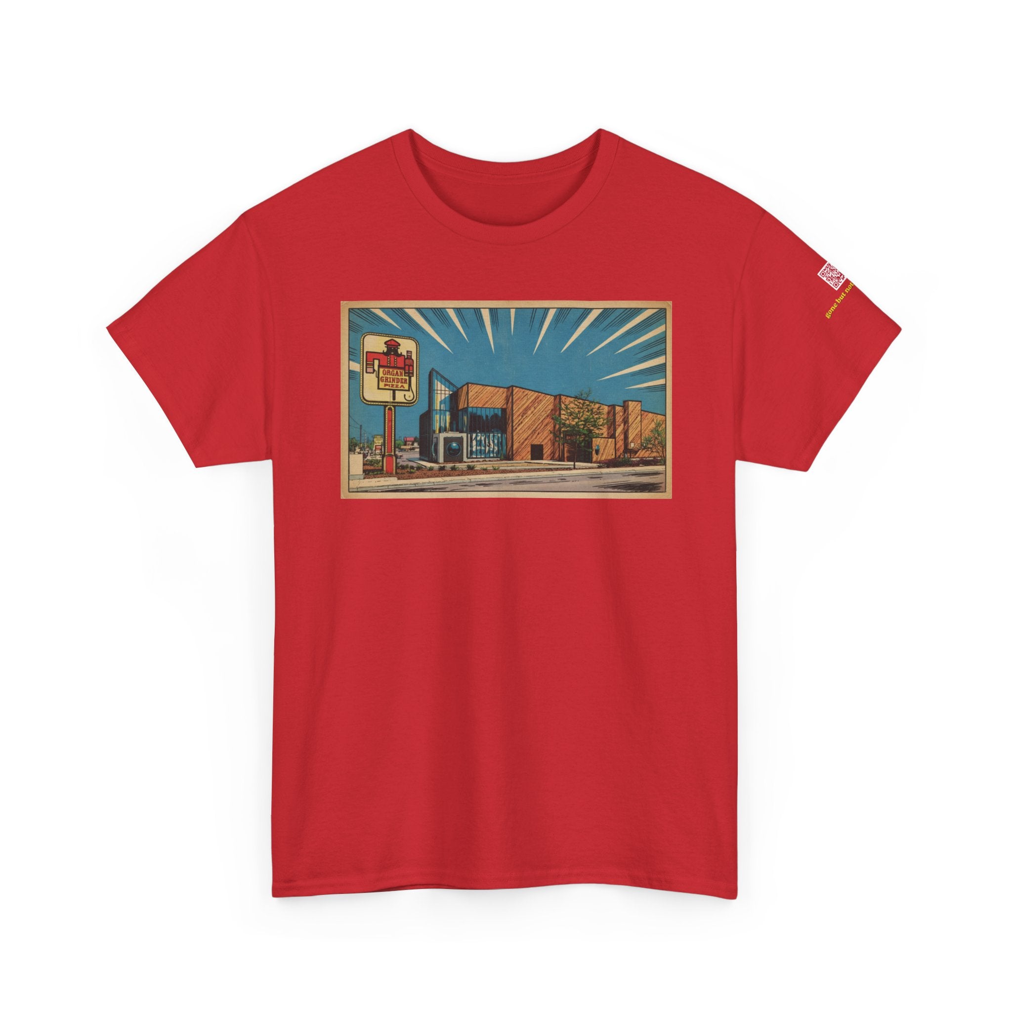 Organ Grinder comic style - vintage Denver gear
