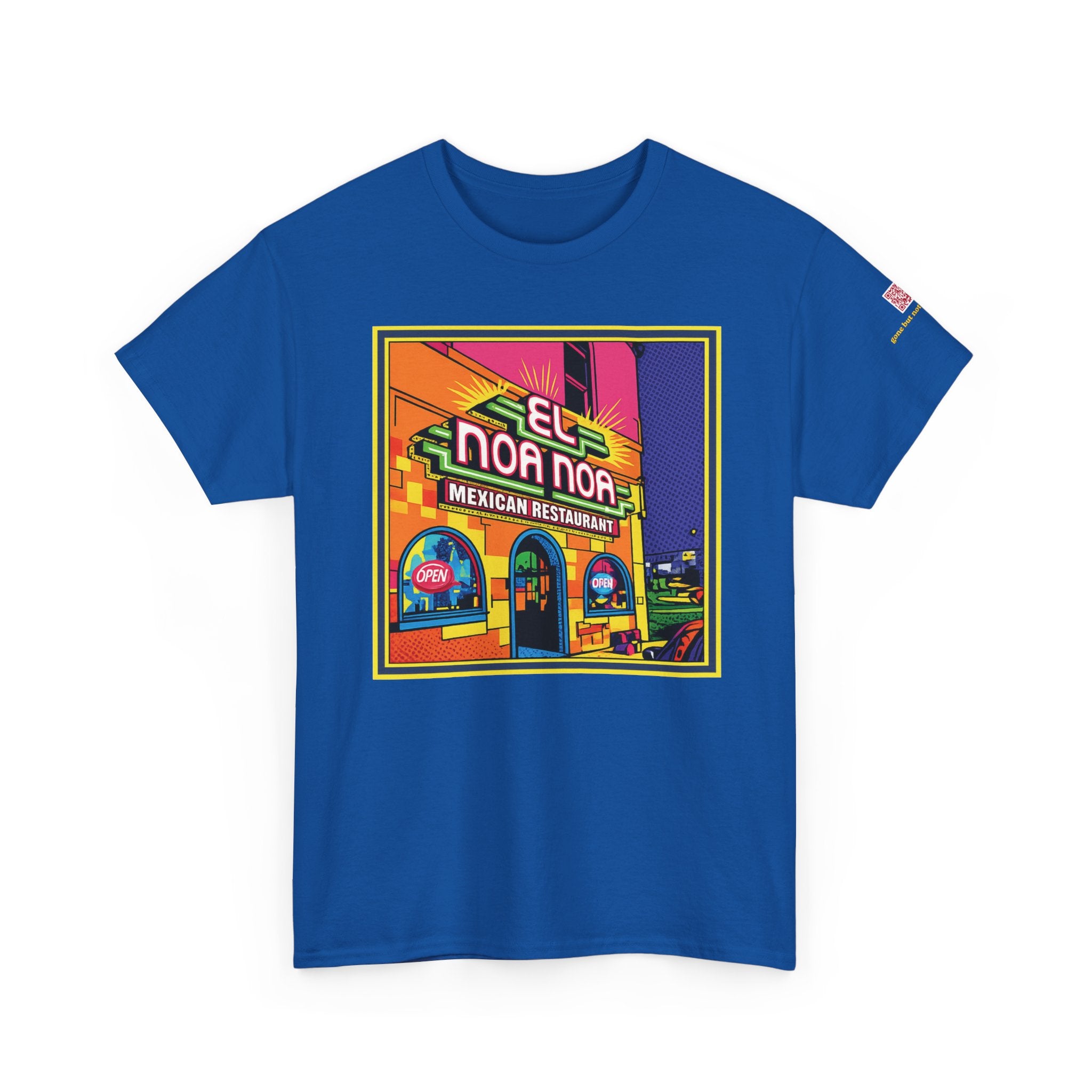 El Noa Noa -neon- Mexican restaurant - vintage Denver gear
