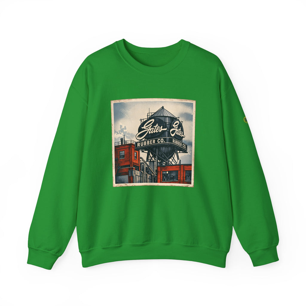 Gate's Rubber Company water tower | Native303 Sweatshirt