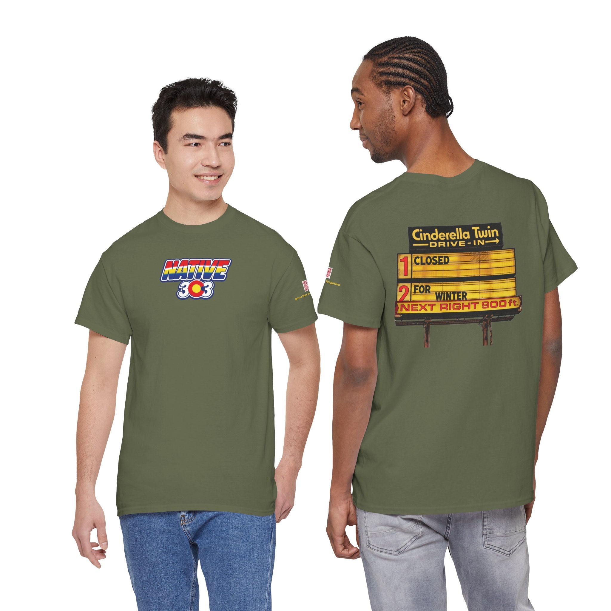 CINDERELLA TWIN DRIVE IN - vintage Denver gear
