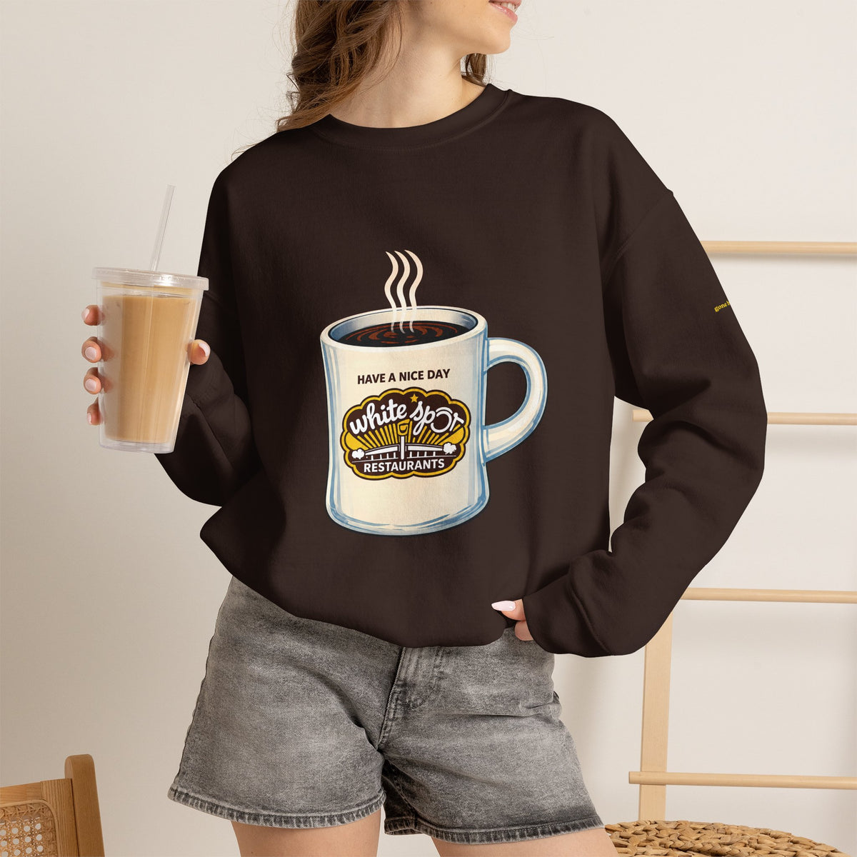 White Spot mug | Native303 Sweatshirt