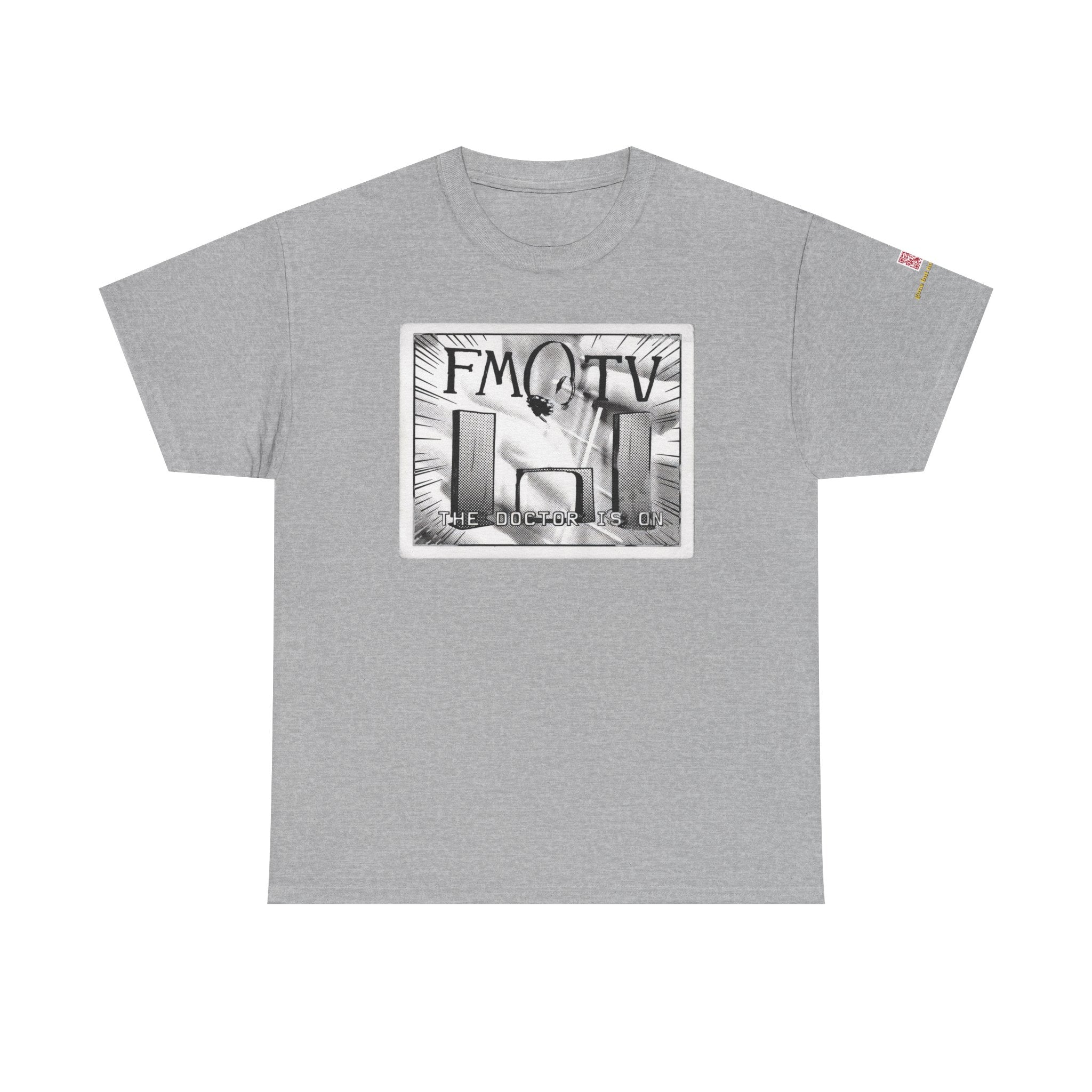 FM/TV (B/W comic style) - vintage Denver gear