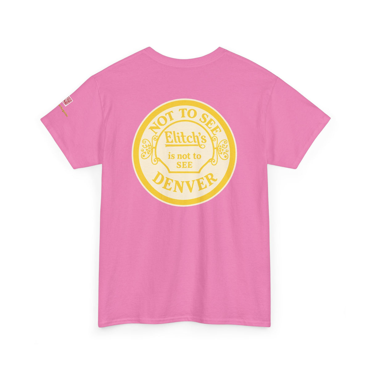 ELITCH GARDENS YELLOW - vintage Colorado gear