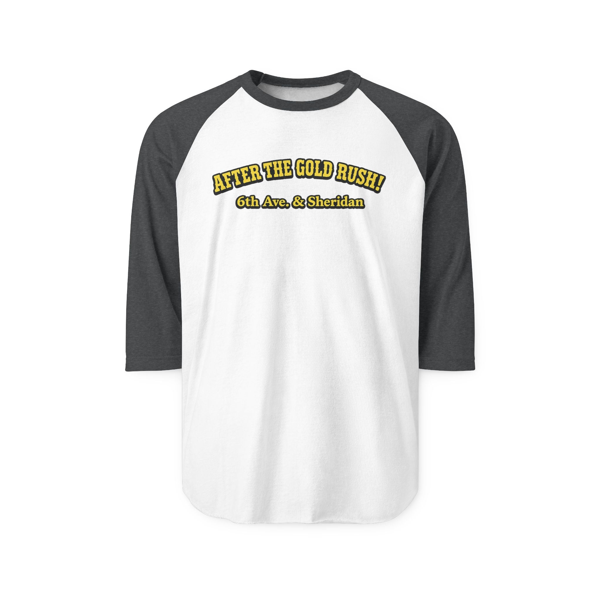 AFTER THE GOLD RUSH | Retro Baseball Tee