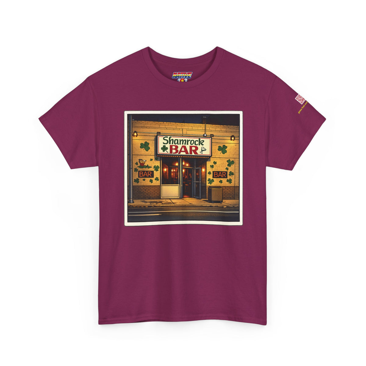 Shamrock Bar (nightscene) - vintage Colorado gear