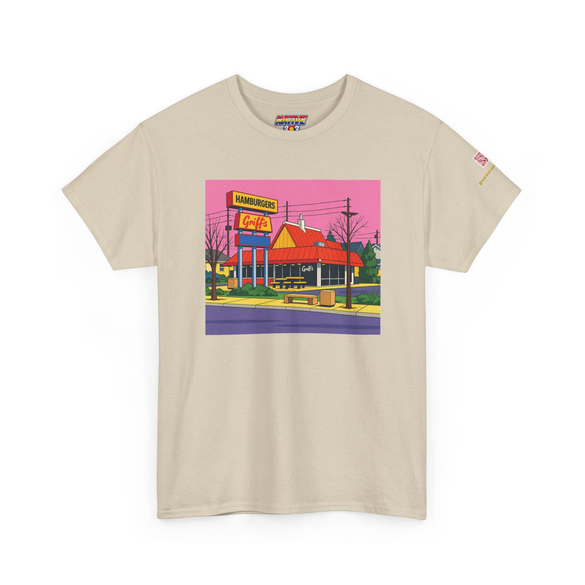 Griff's cartoon style - vintage Denver gear