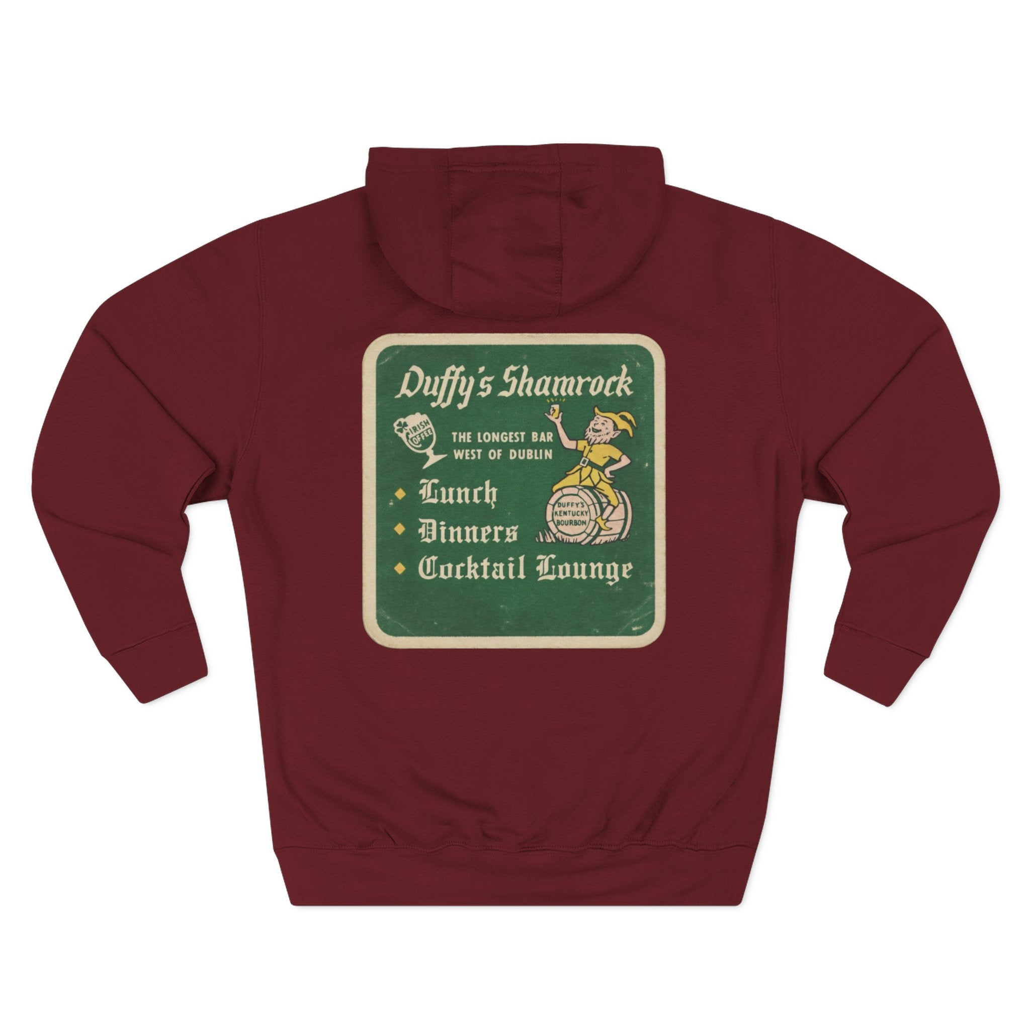 DUFFY'S SHAMROCK old skool coaster Hoodie