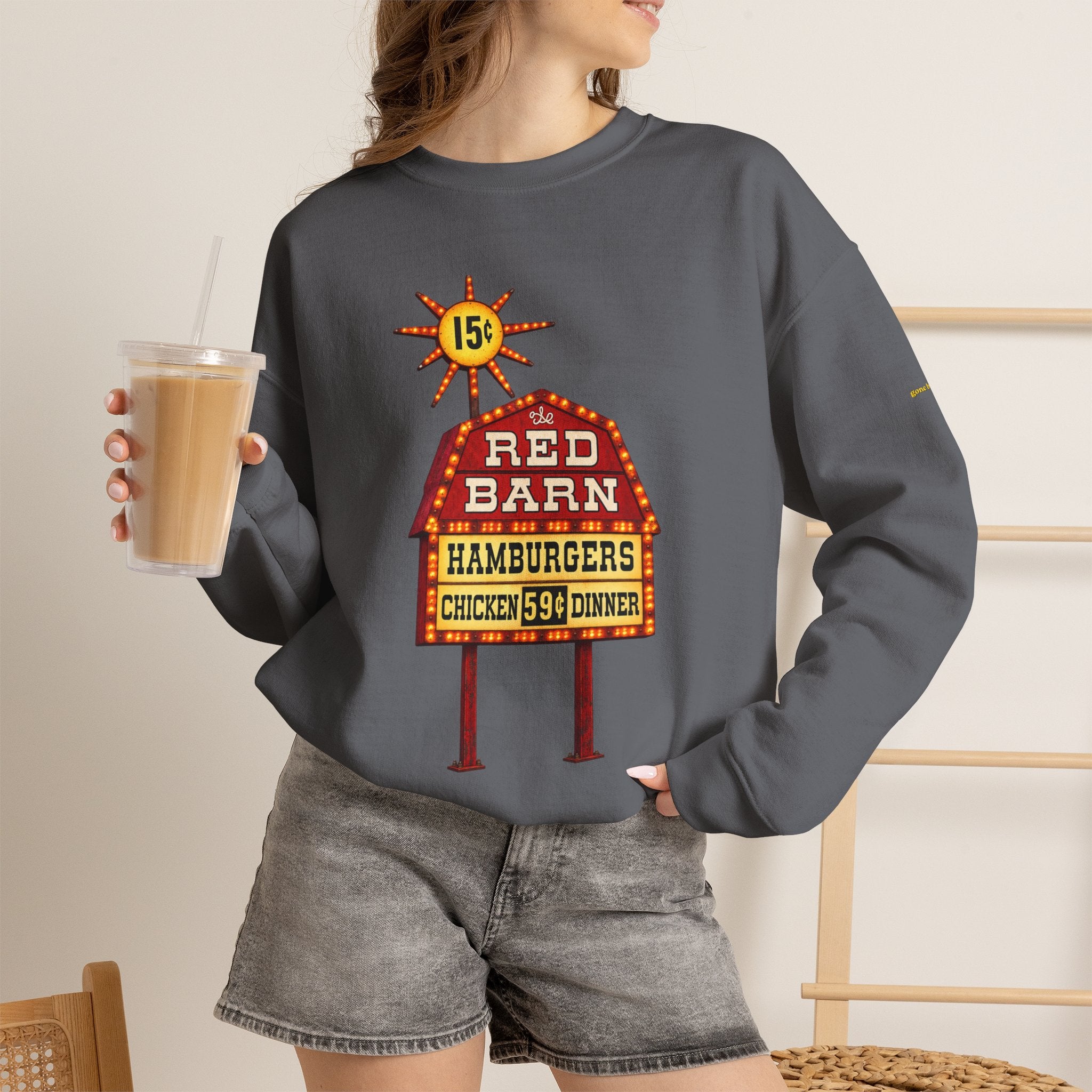 Red Barn sign | Native303 Sweatshirt