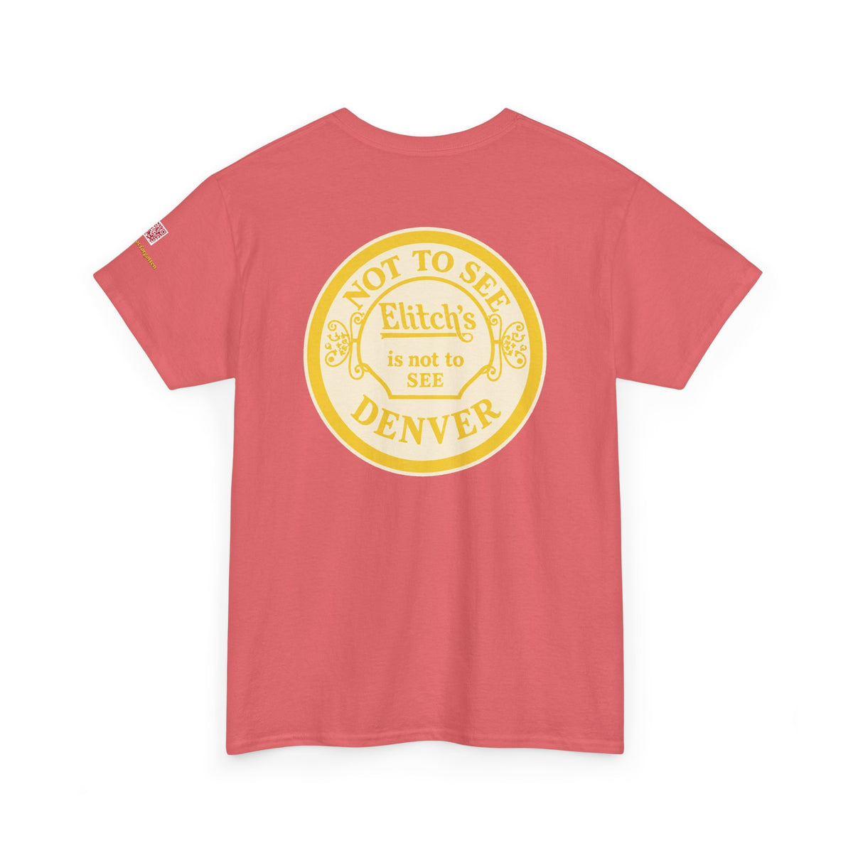 ELITCH GARDENS YELLOW - vintage Colorado gear