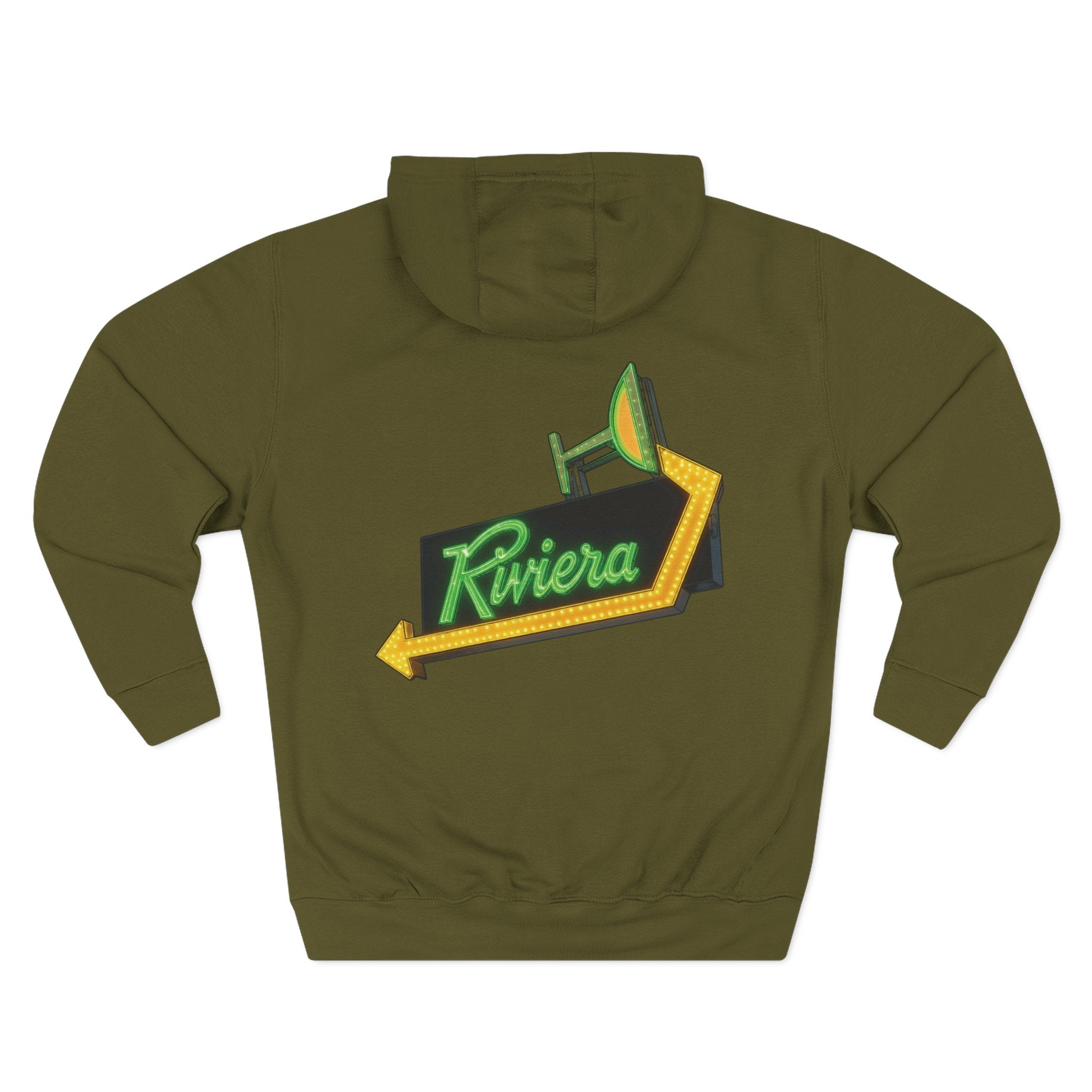 THE RIVIERA logo Hoodie